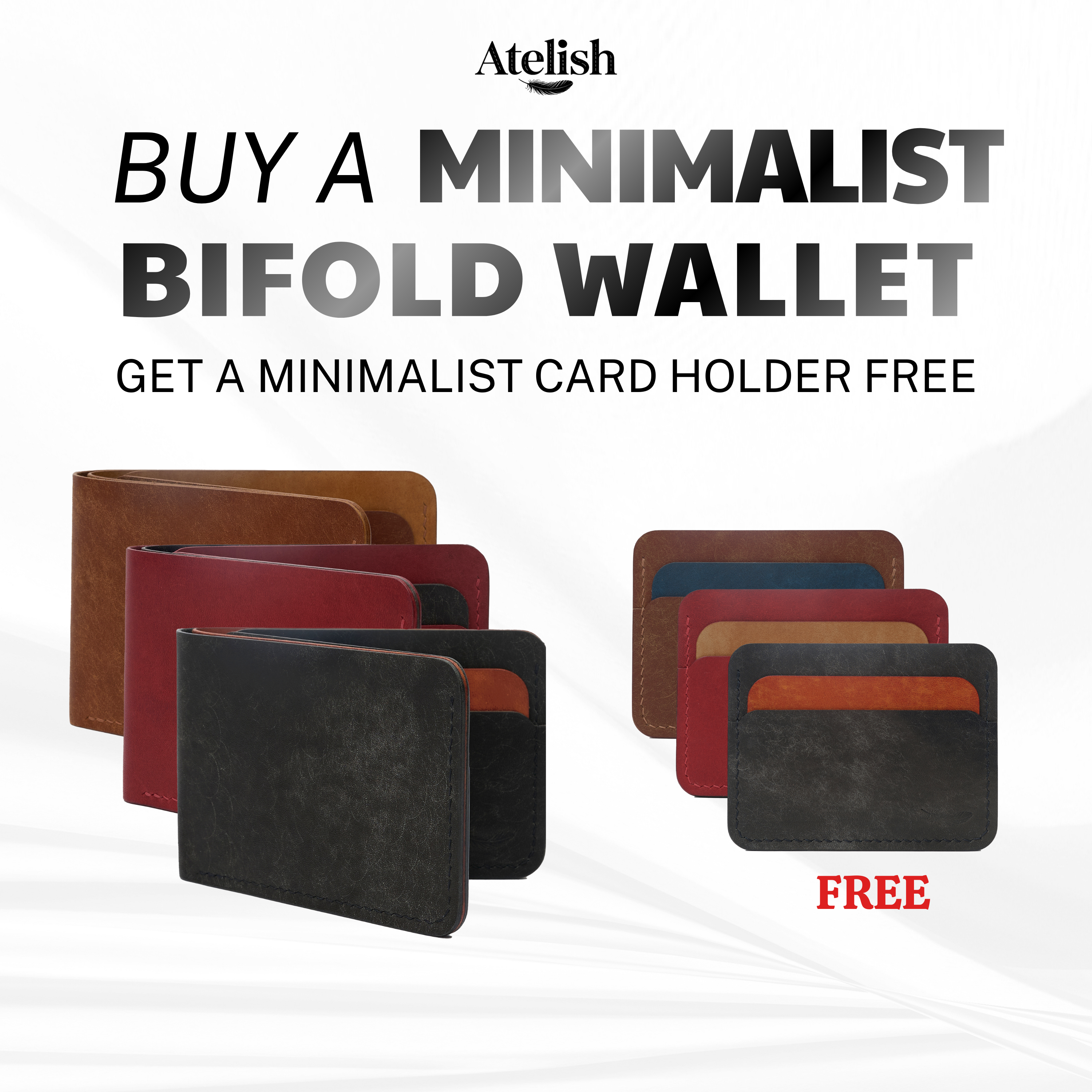 Buy 1 Wallet Gift 1 Card Holder