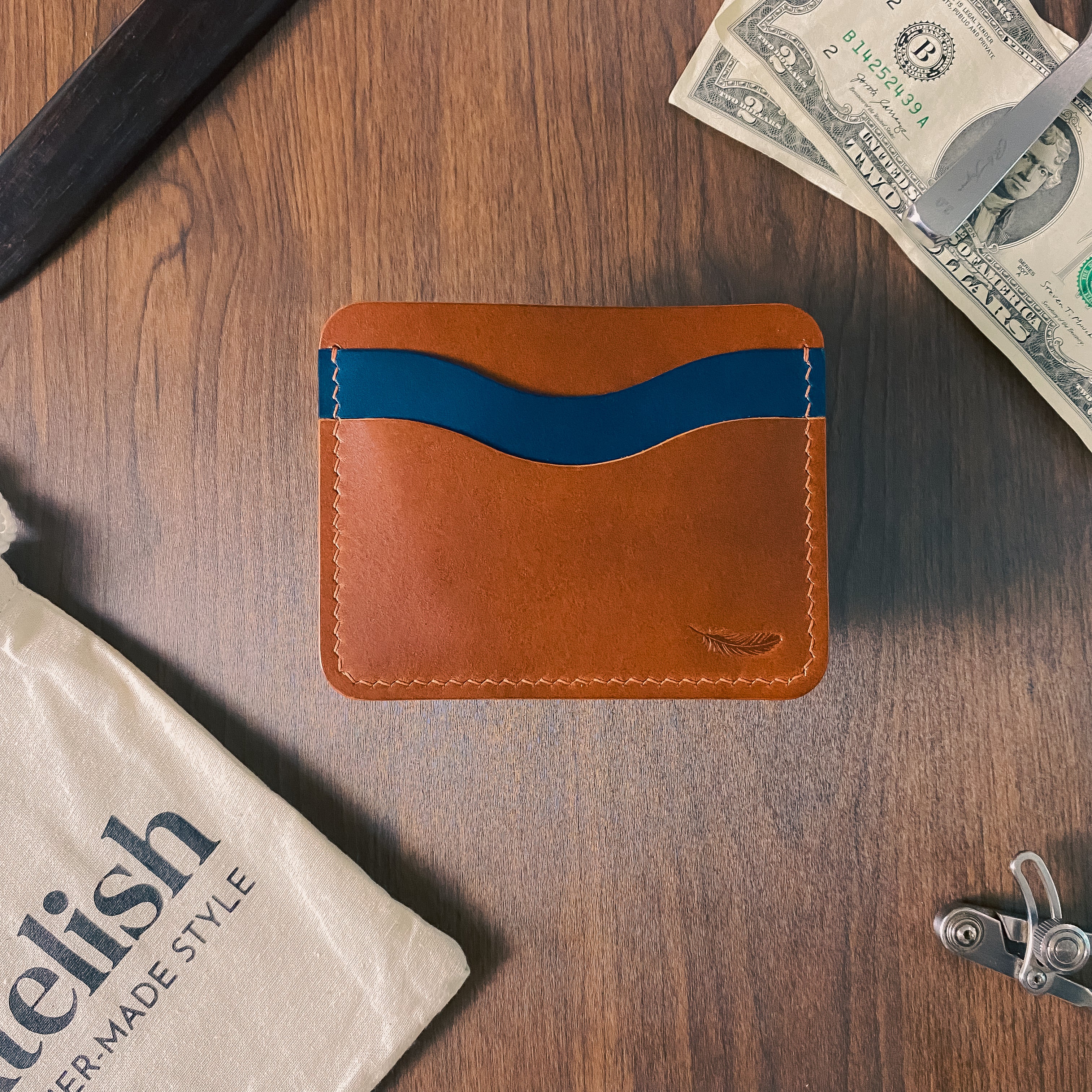 Atelish Buttero Leather Card Holder Ver 2