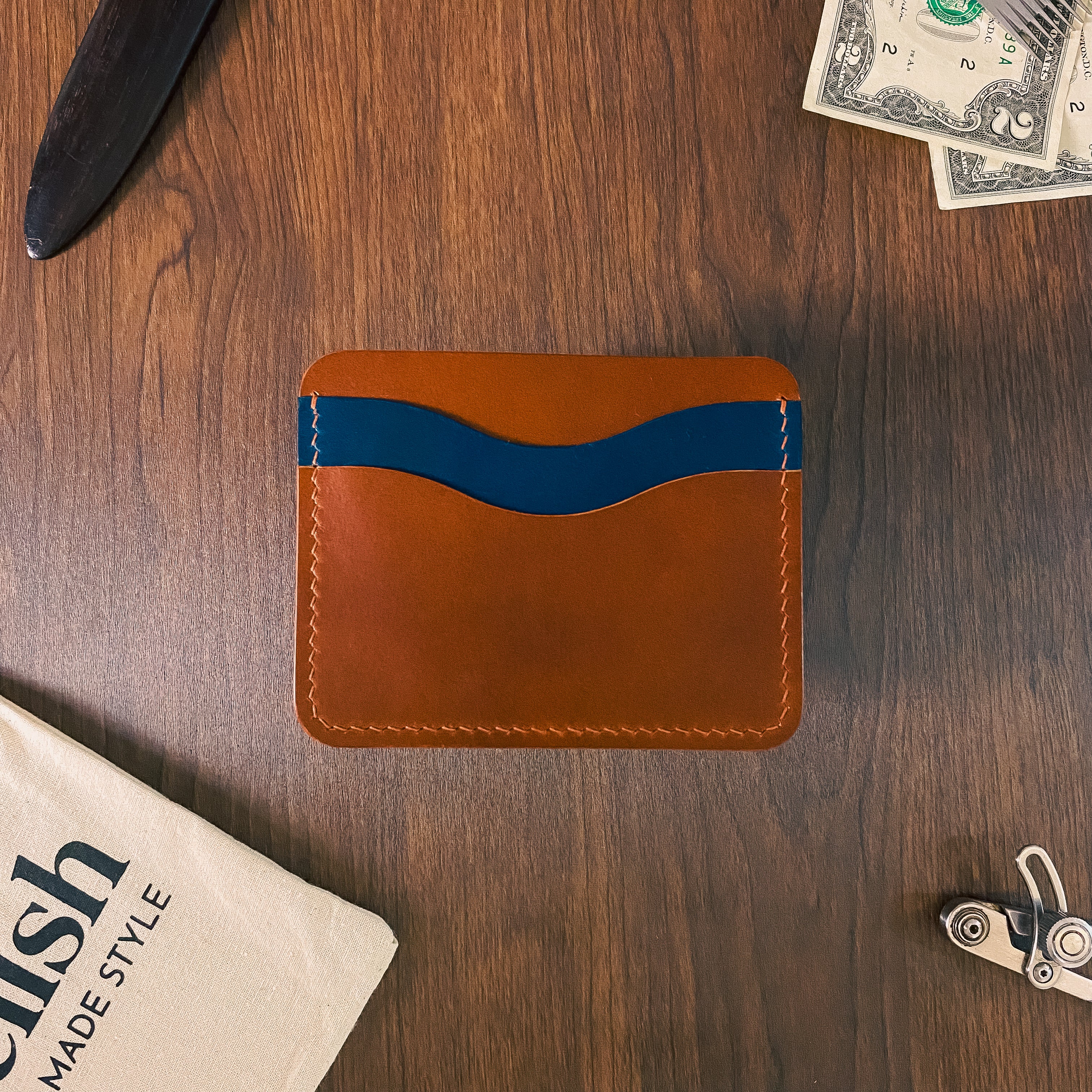 Atelish Buttero Leather Card Holder Ver 2