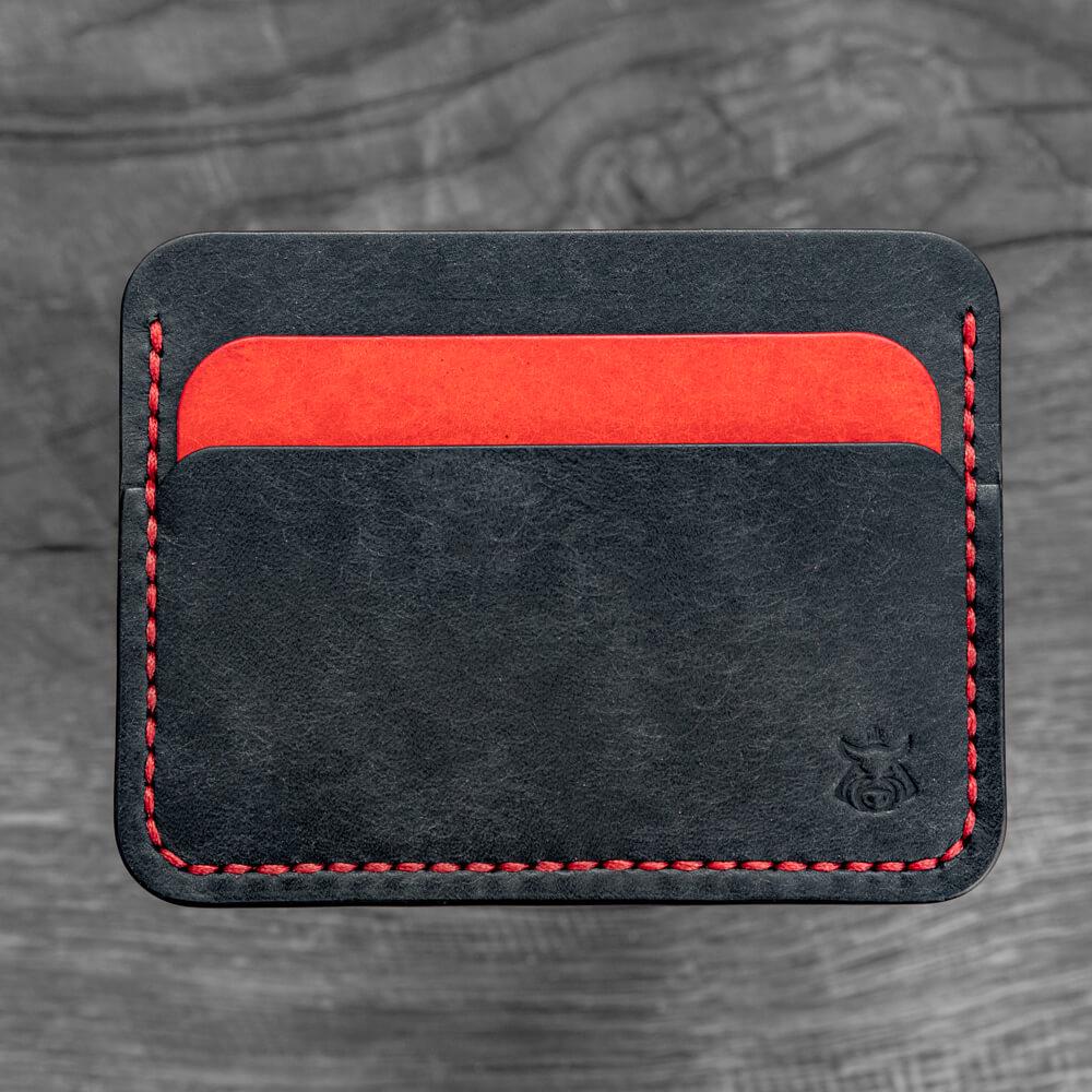 Vegetable Tanned Leather Card Holder – Classic Slim Wallet