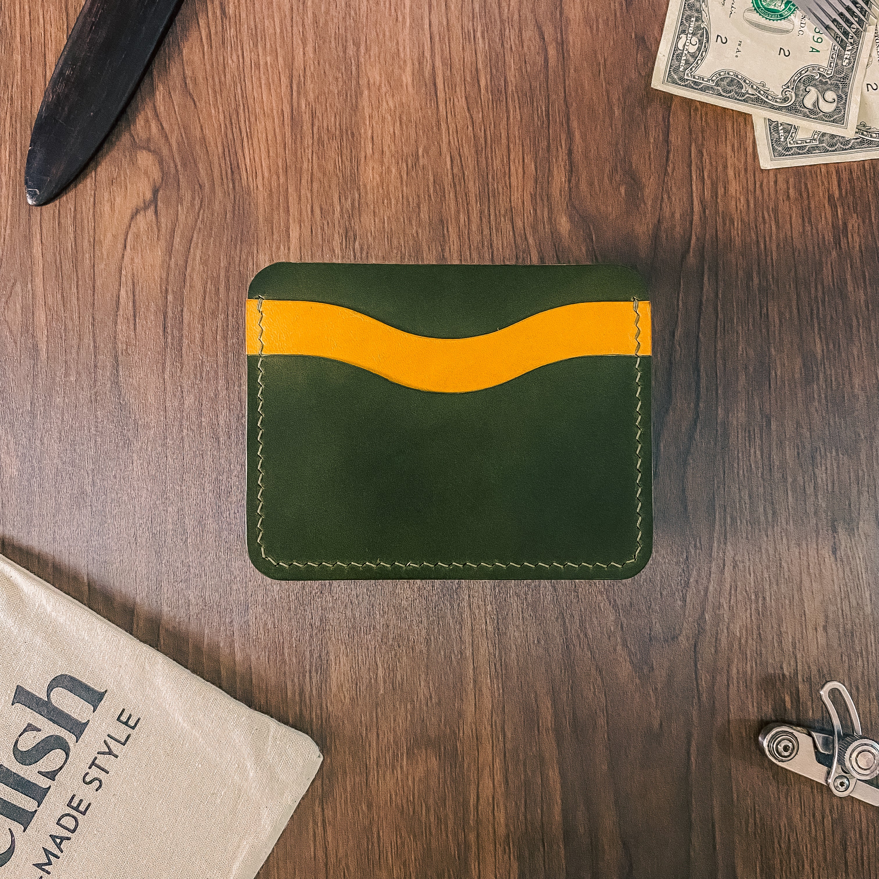 Atelish Buttero Leather Card Holder Ver 2