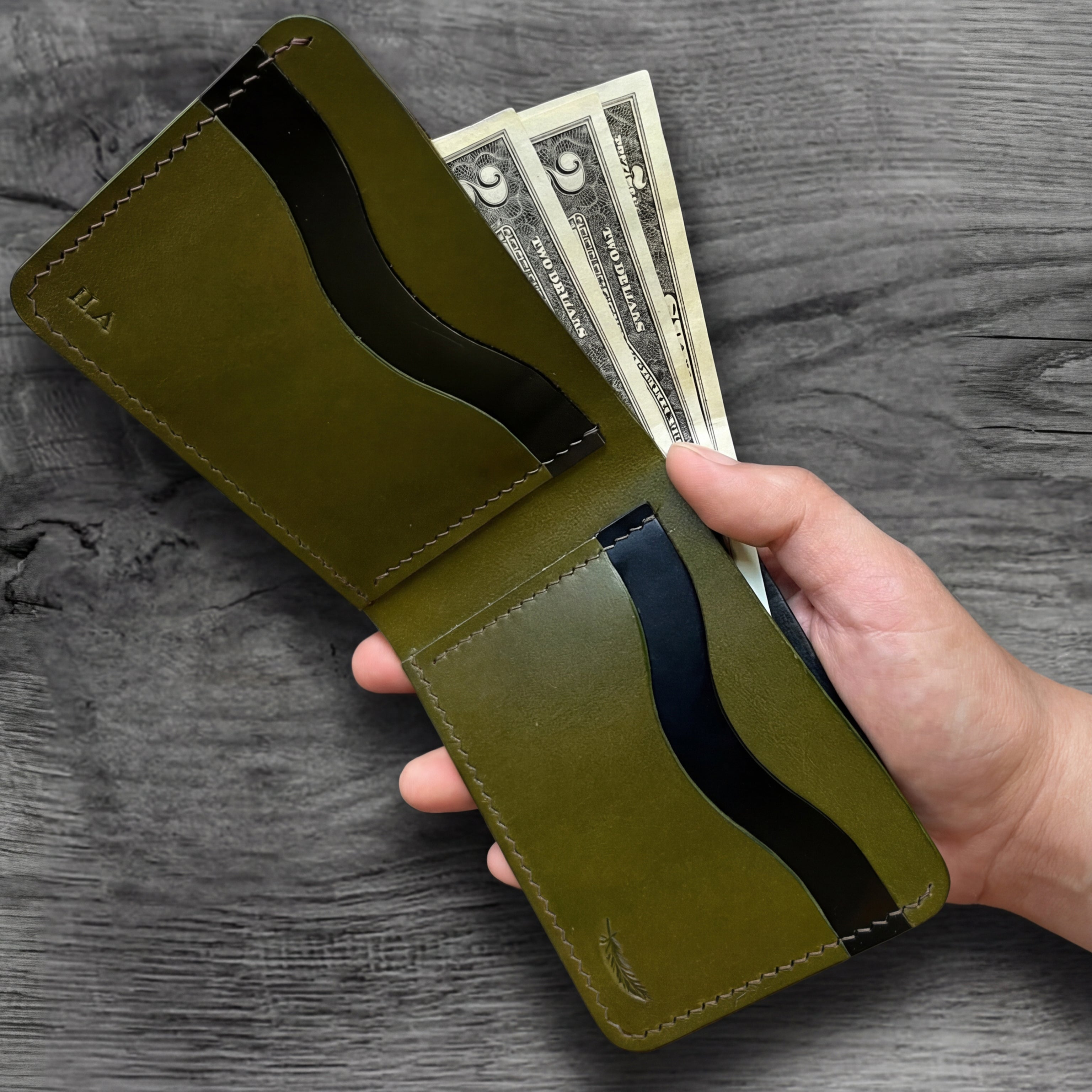 Atelish Classic Buttero Bifold Wallet