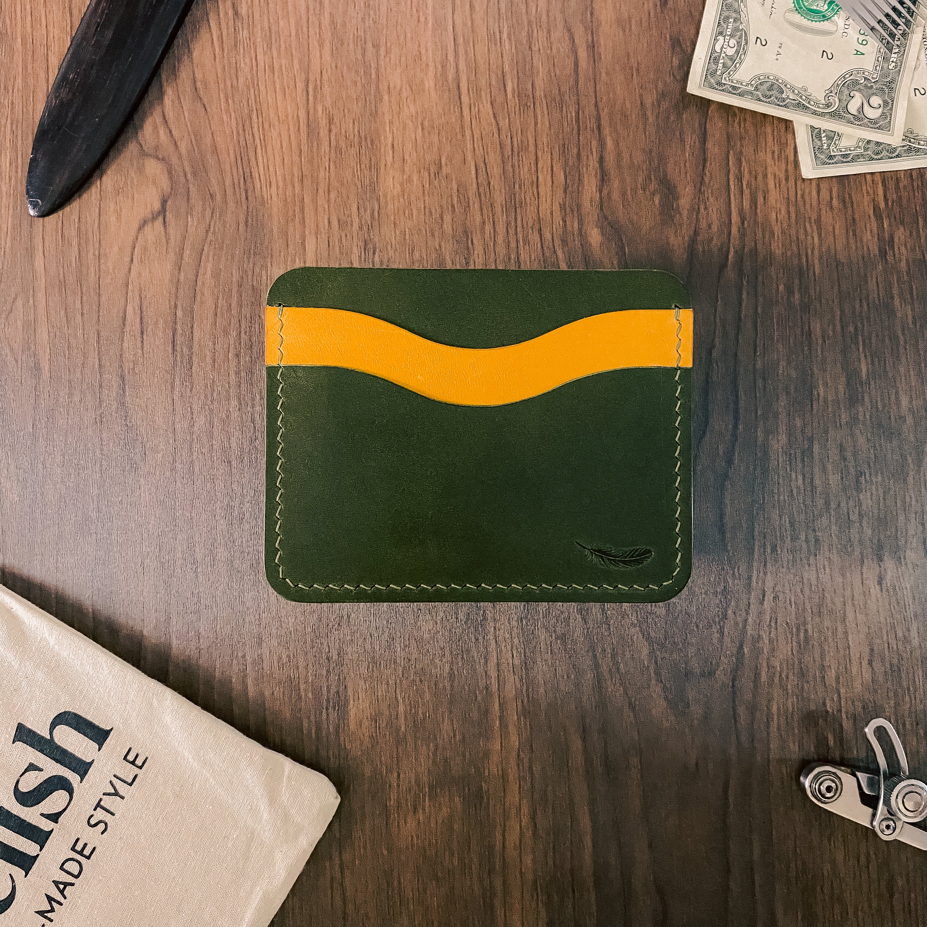 Atelish Buttero Leather Card Holder Ver 2