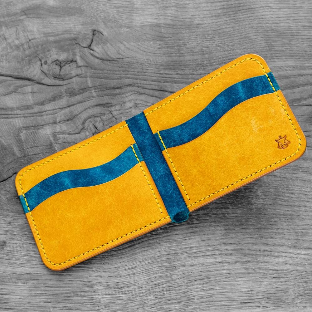 Stash Bifold Wallet – Handcrafted Full-Grain Leather