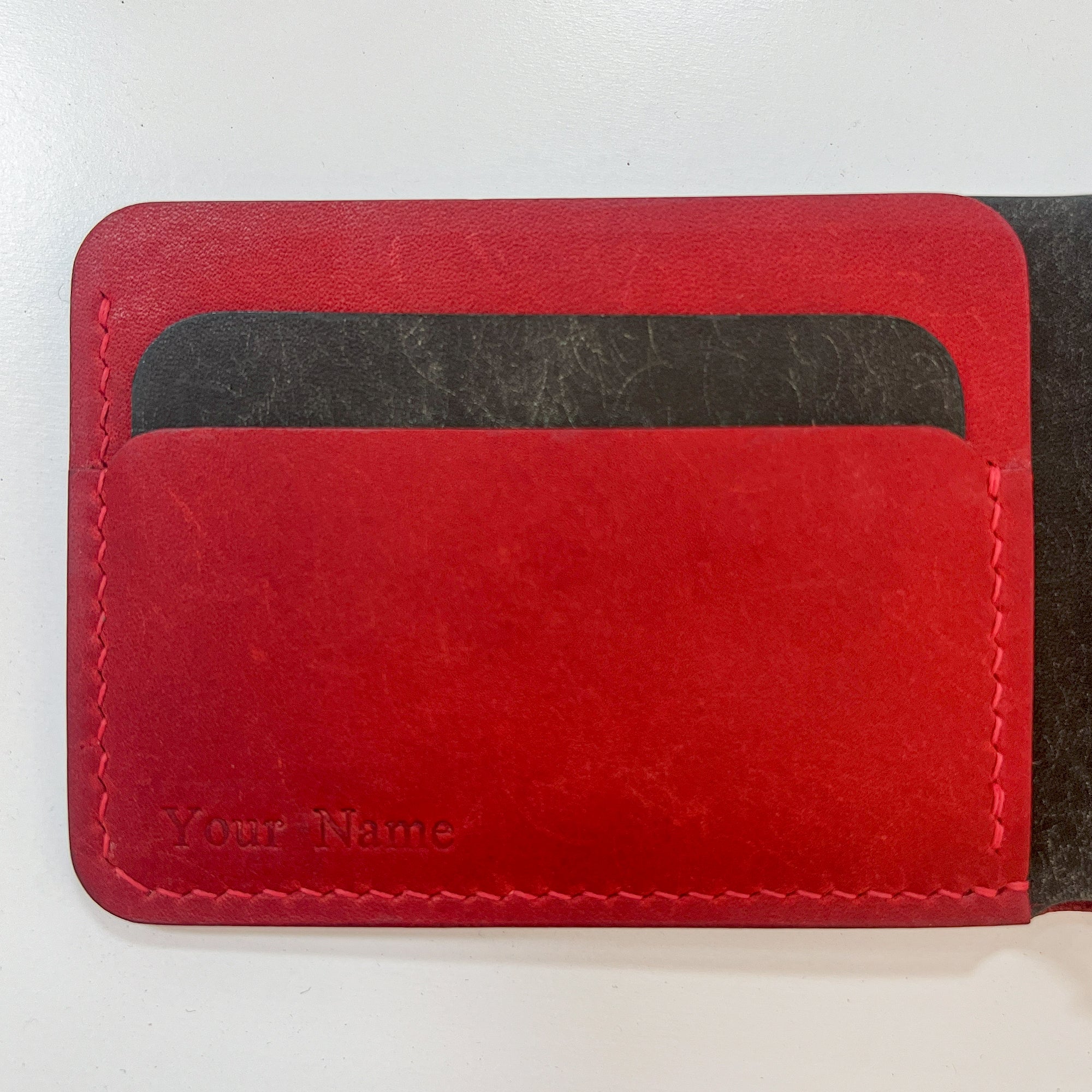 Minimalist Pueblo Leather Bifold Wallet