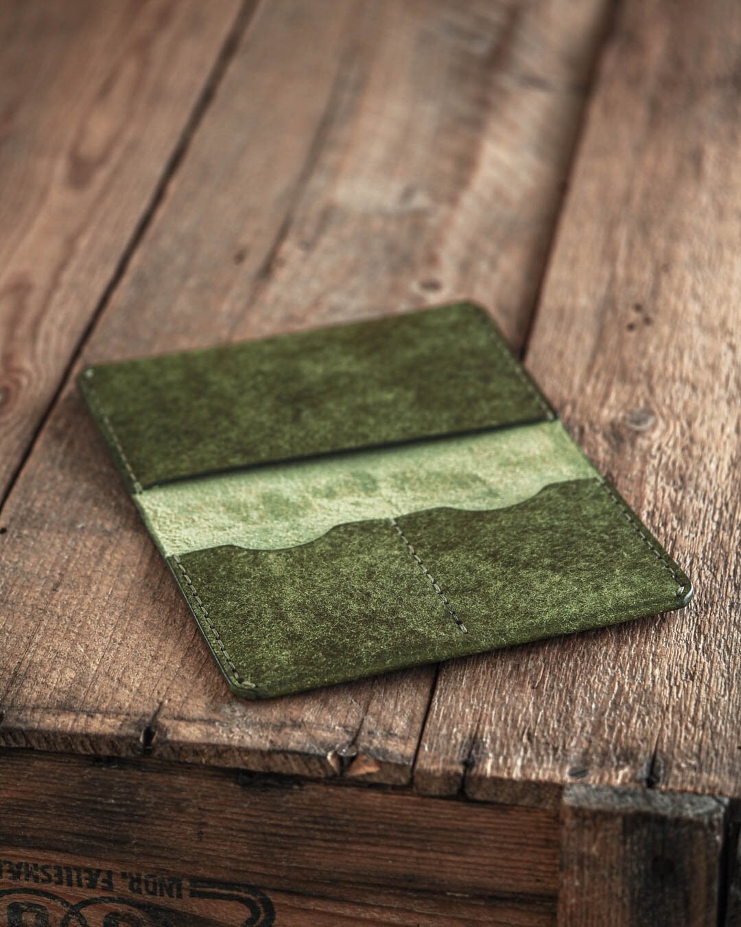 Passport Wallet – Handcrafted Full-Grain Leather Travel Wallet | Minimalist Design