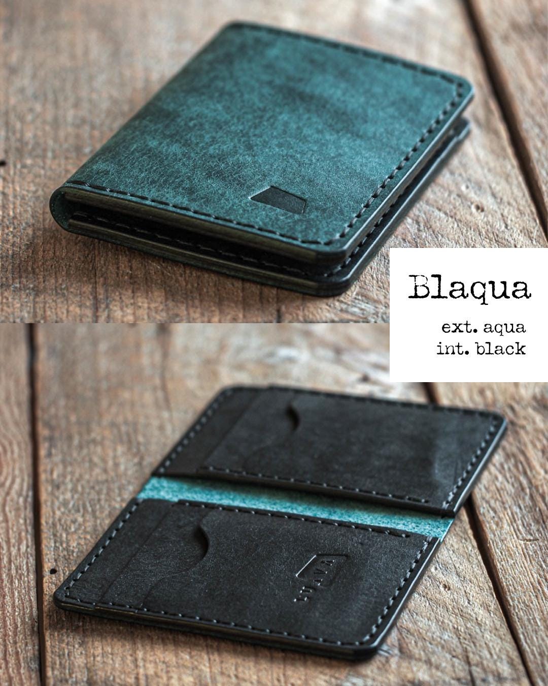 Ranch Wallet – Handmade Vertical Bifold in Full-Grain Leather, Rugged Minimalism