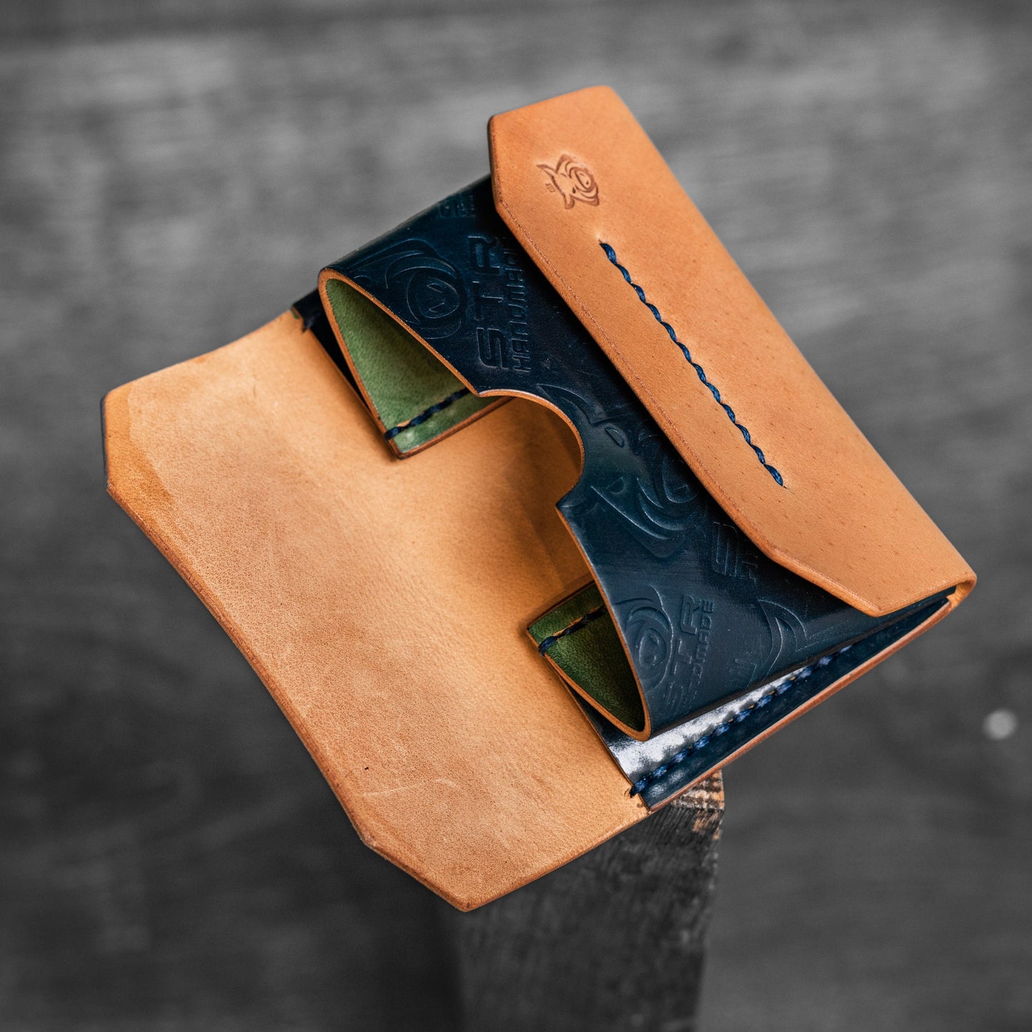 Shell Cordovan Card Wallet – Handcrafted with Horween Leather