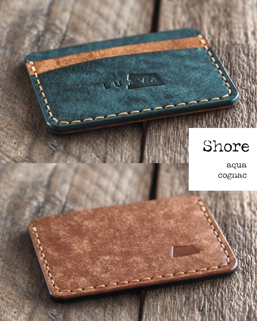 Handmade Minimalist Leather Wallet – Finnish Craft with Full-Grain Italian Leather