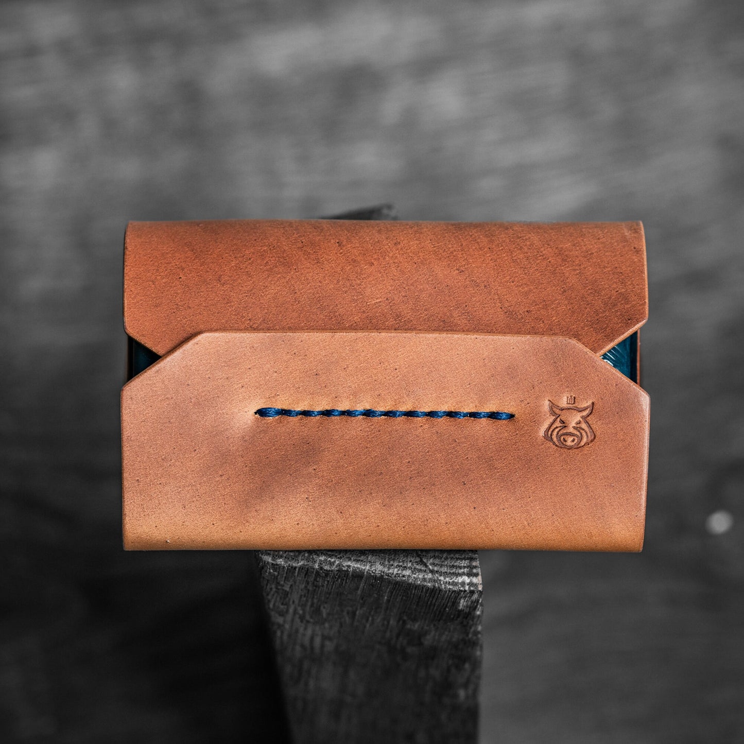 Shell Cordovan Card Wallet – Handcrafted with Horween Leather