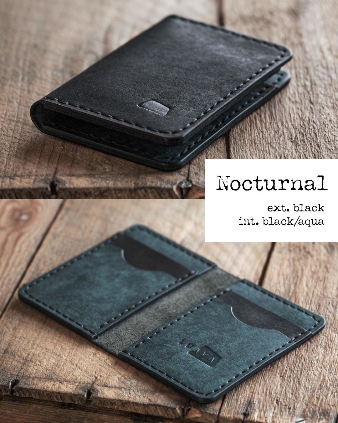 Ranch Wallet – Handmade Vertical Bifold in Full-Grain Leather, Rugged Minimalism
