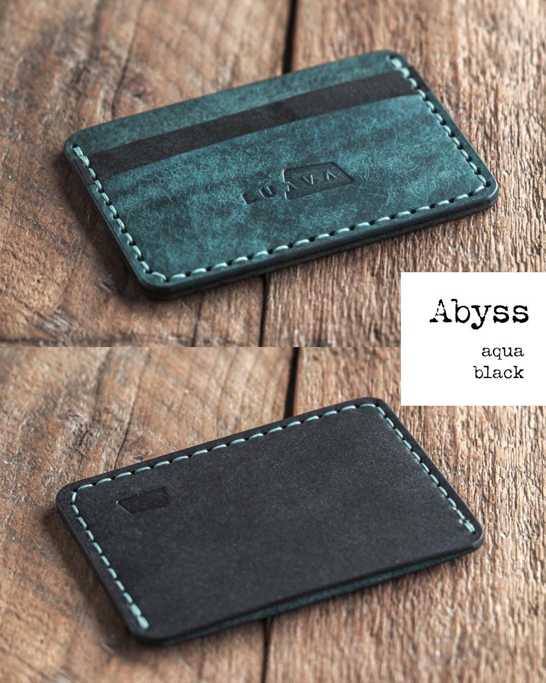 Handmade Minimalist Leather Wallet – Finnish Craft with Full-Grain Italian Leather