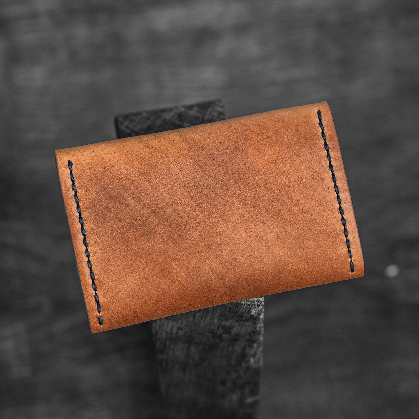 Shell Cordovan Card Wallet – Handcrafted with Horween Leather