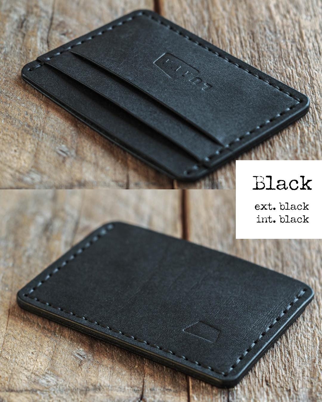 Handmade Minimalist Leather Wallet – Finnish Craft with Full-Grain Italian Leather