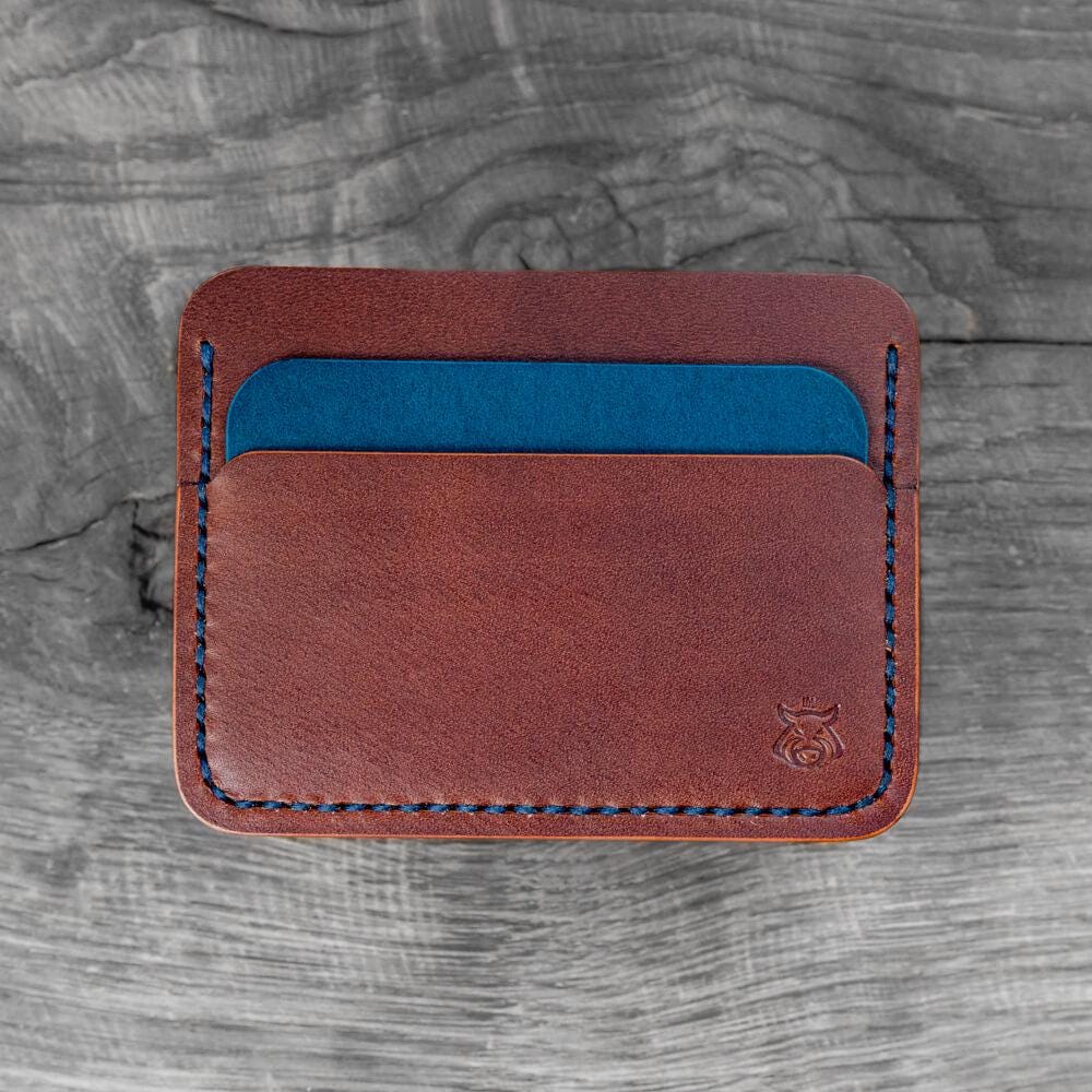 Vegetable Tanned Leather Card Holder – Classic Slim Wallet