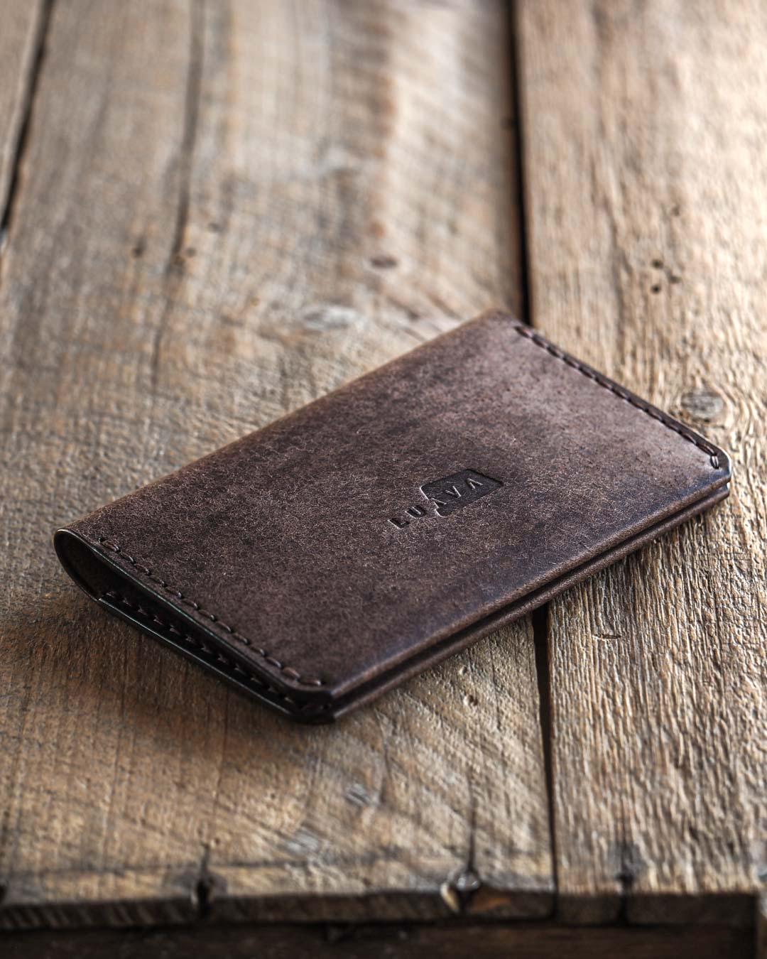 Passport Wallet – Handcrafted Full-Grain Leather Travel Wallet | Minimalist Design