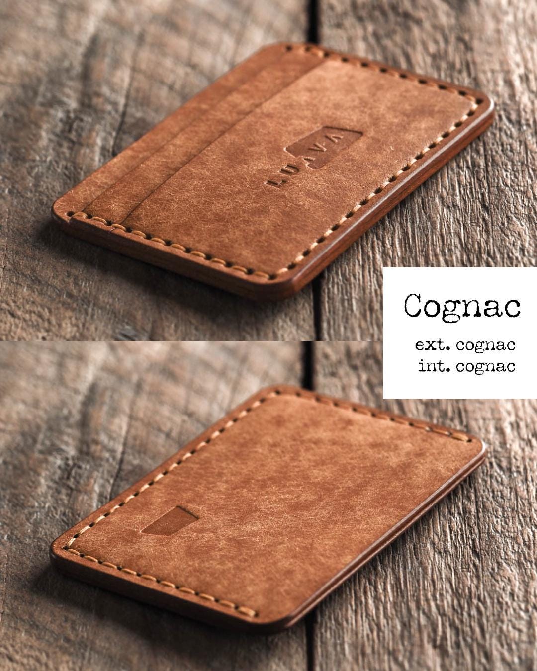 Handmade Minimalist Leather Wallet – Finnish Craft with Full-Grain Italian Leather