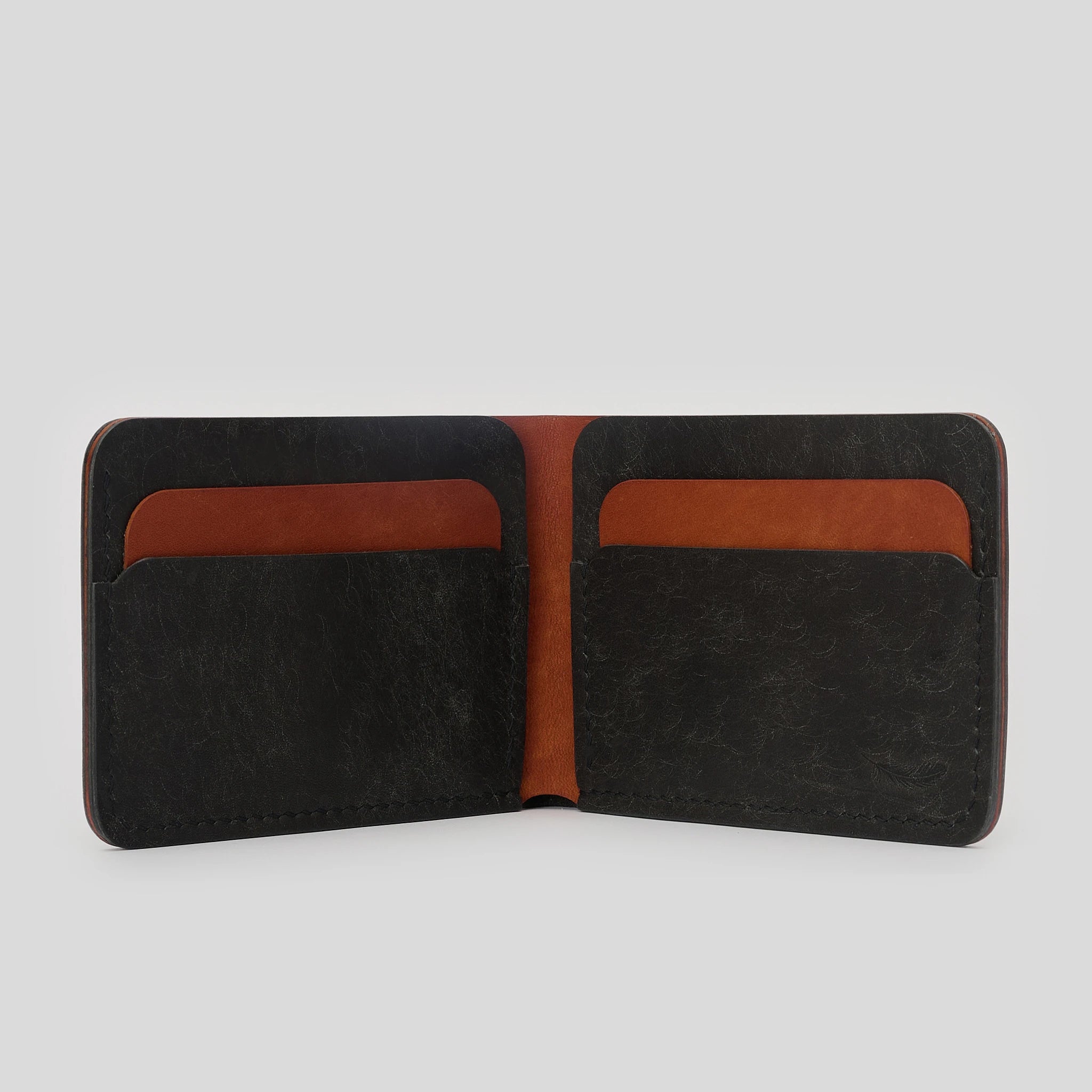 Minimalist Pueblo Leather Bifold Wallet