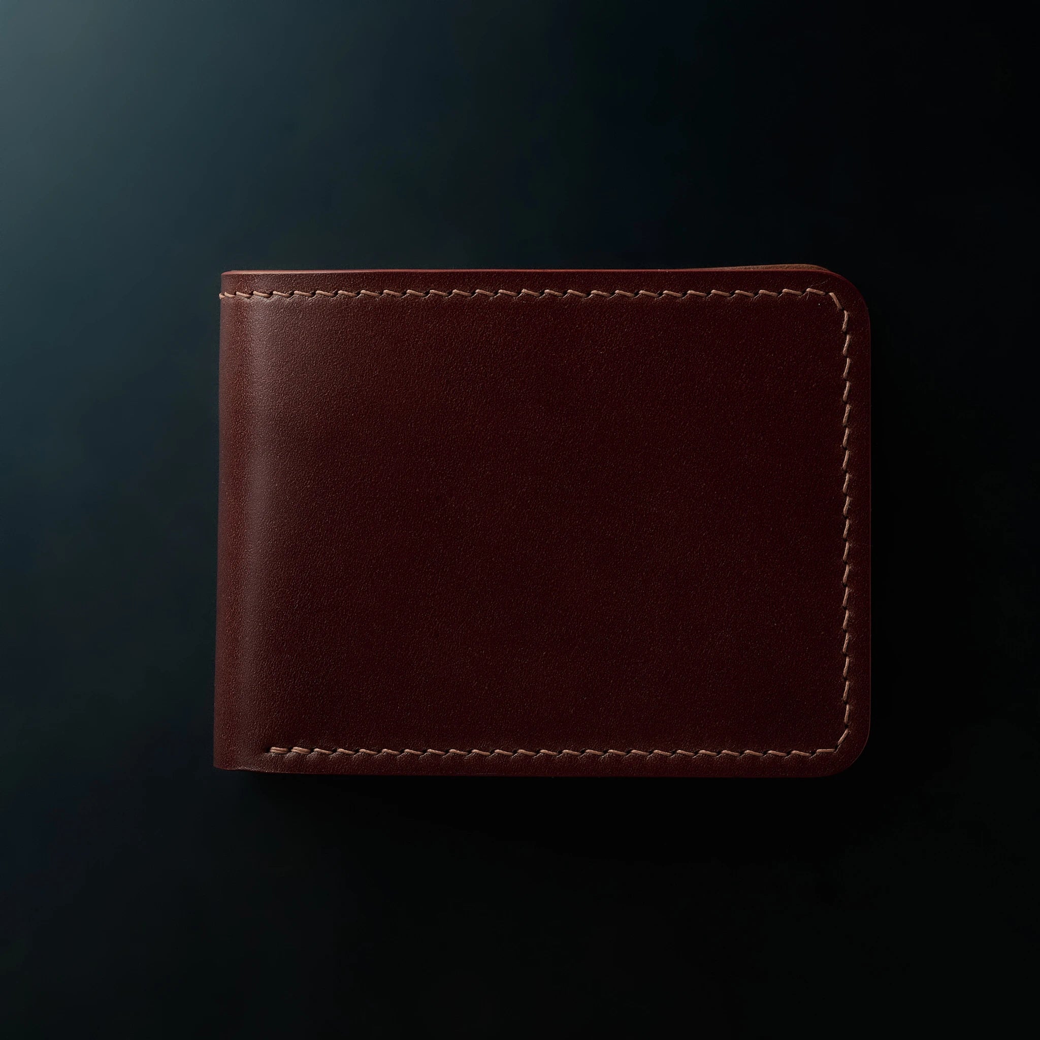 Semi Shell Cordovan – Pueblo Leather Bifold Wallet