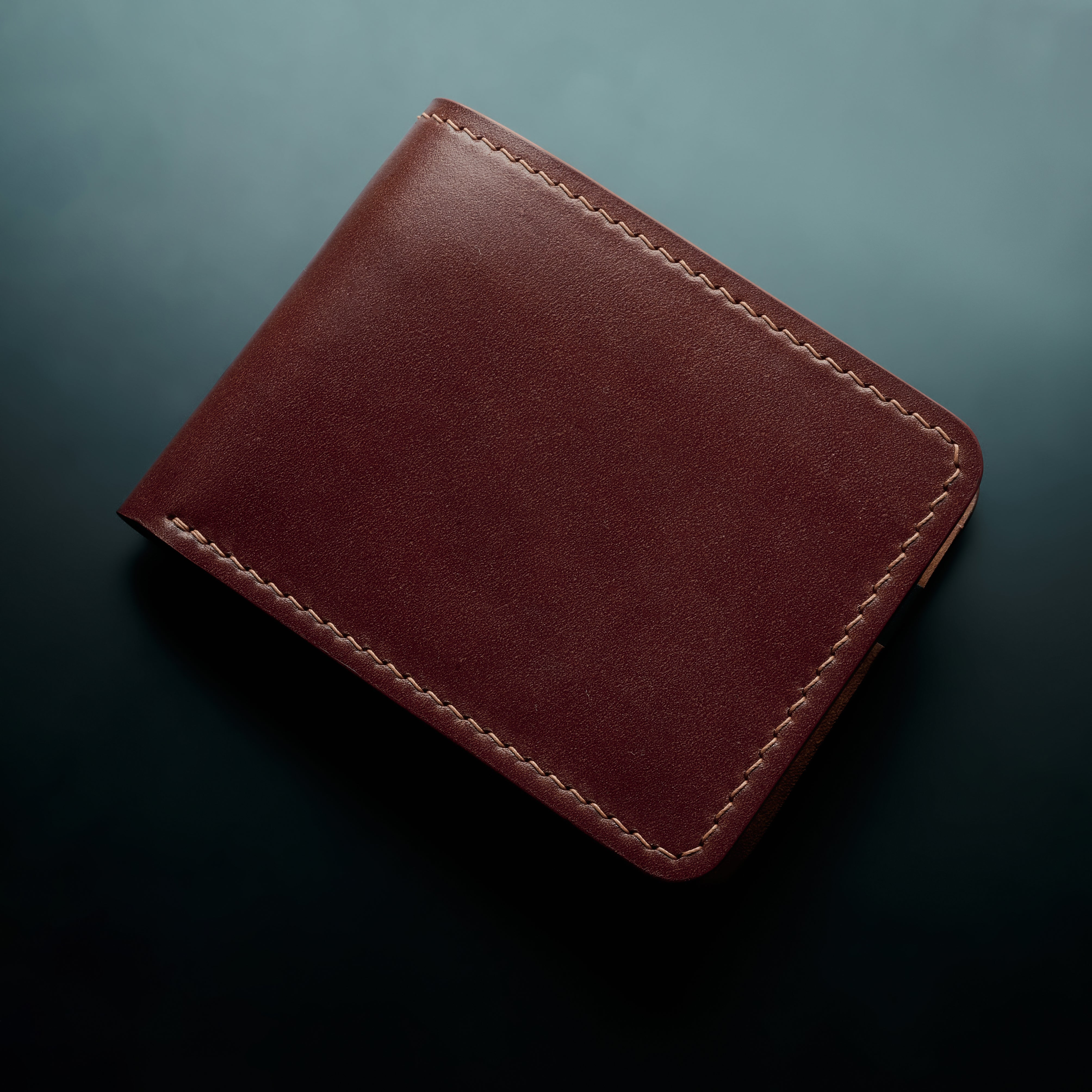 Semi Shell Cordovan – Pueblo Leather Bifold Wallet
