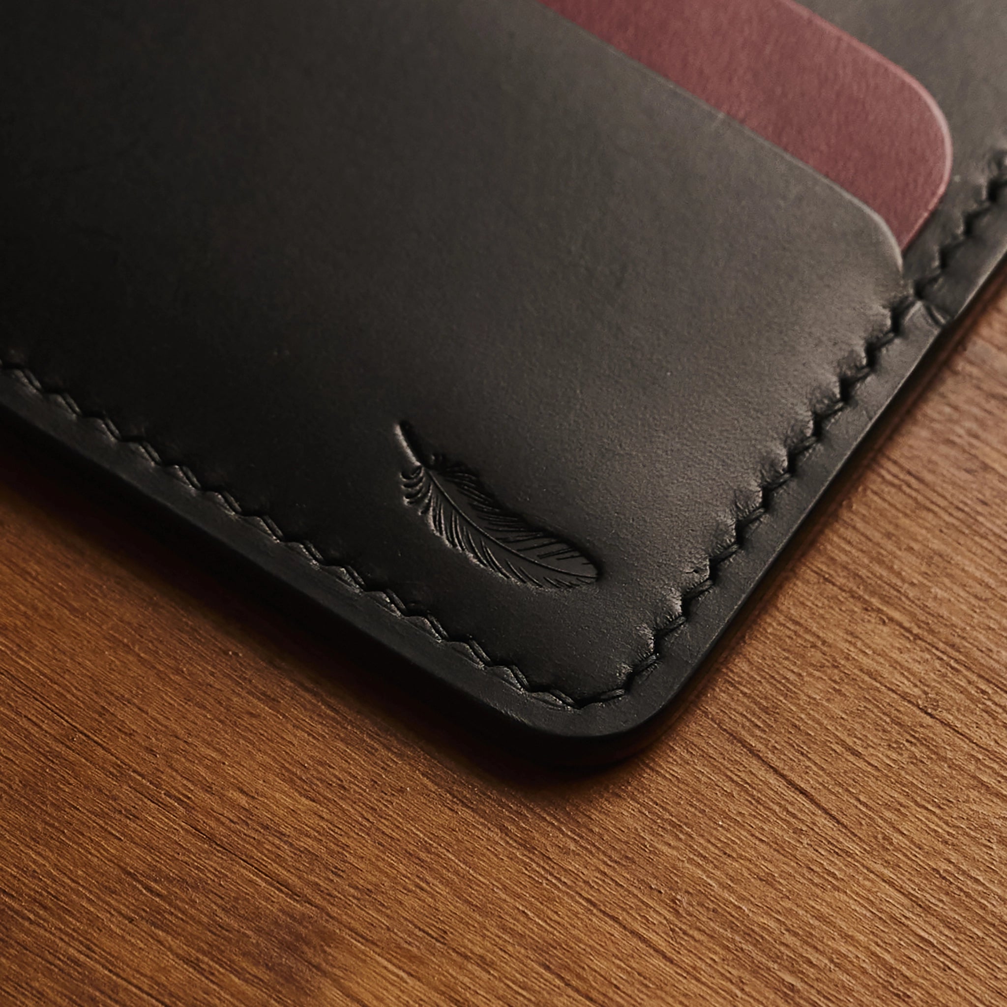 Minimalist Buttero Leather Bifold Wallet