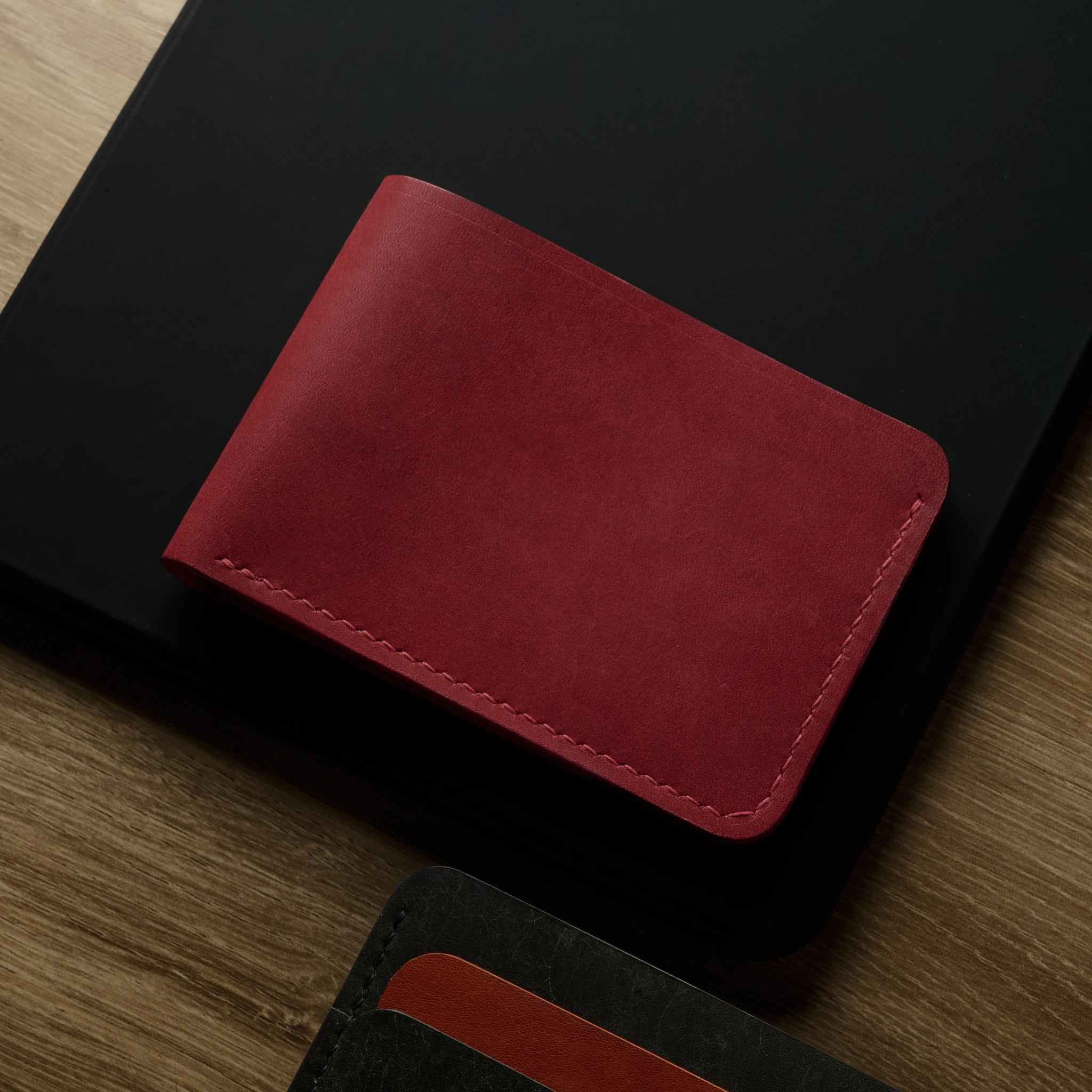 Minimalist Pueblo Leather Bifold Wallet