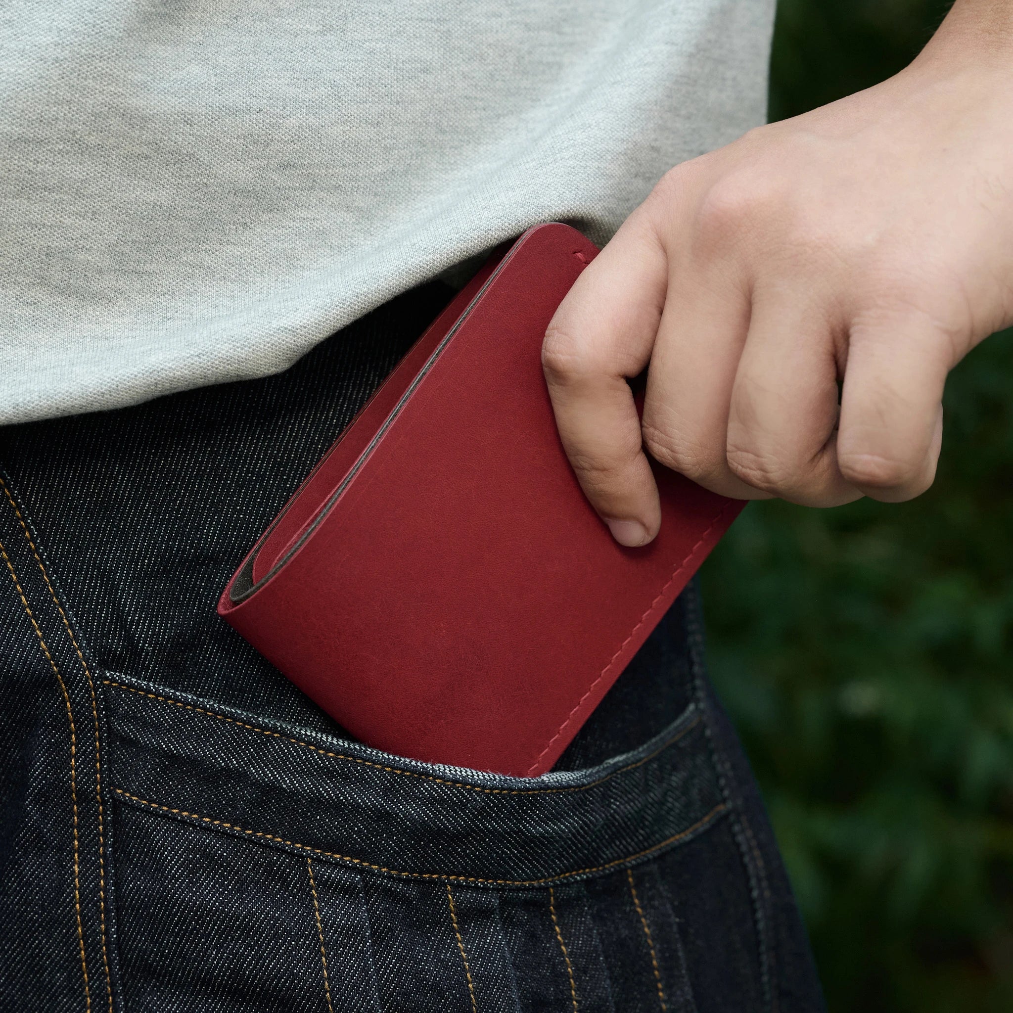 Minimalist Pueblo Leather Bifold Wallet