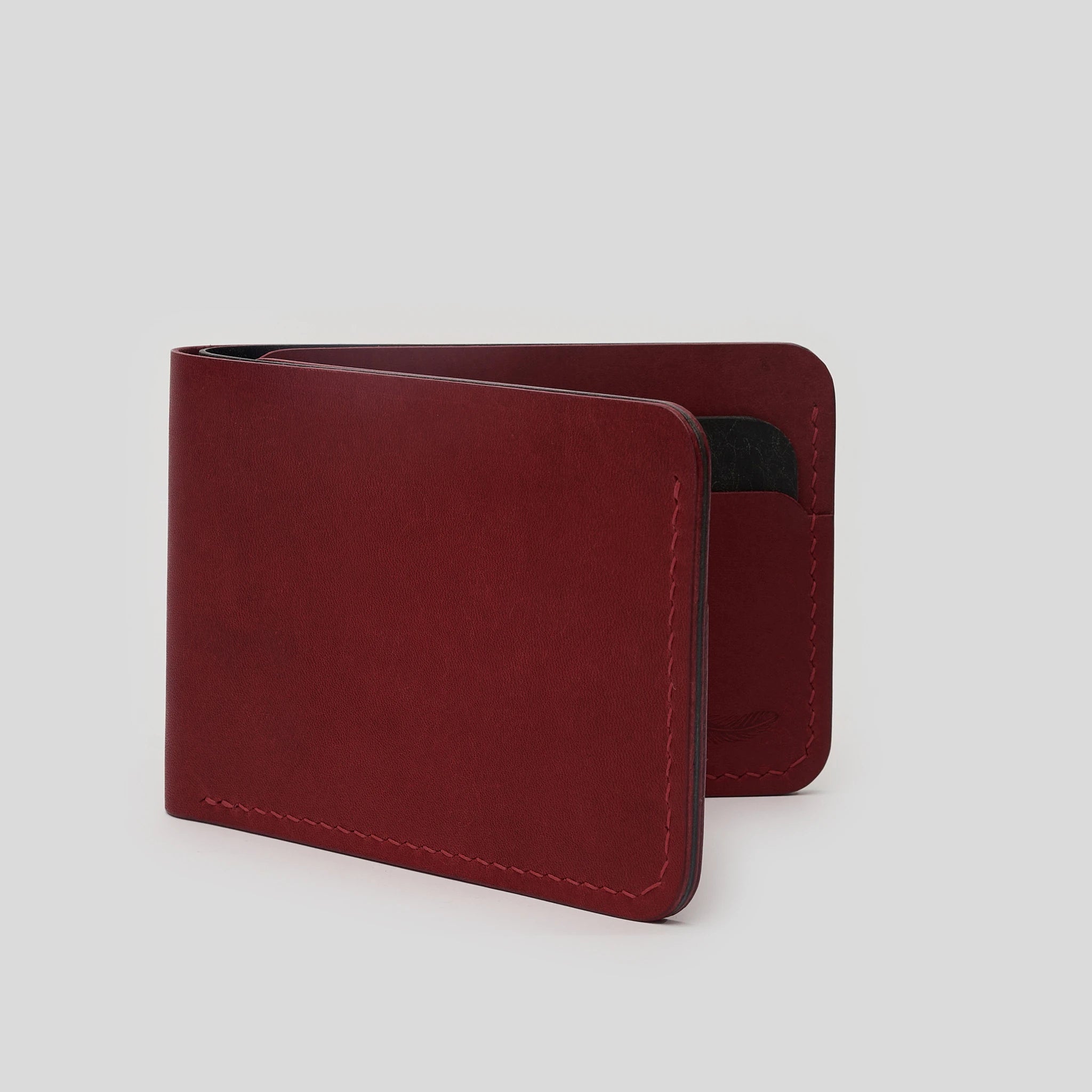 Minimalist Pueblo Leather Bifold Wallet