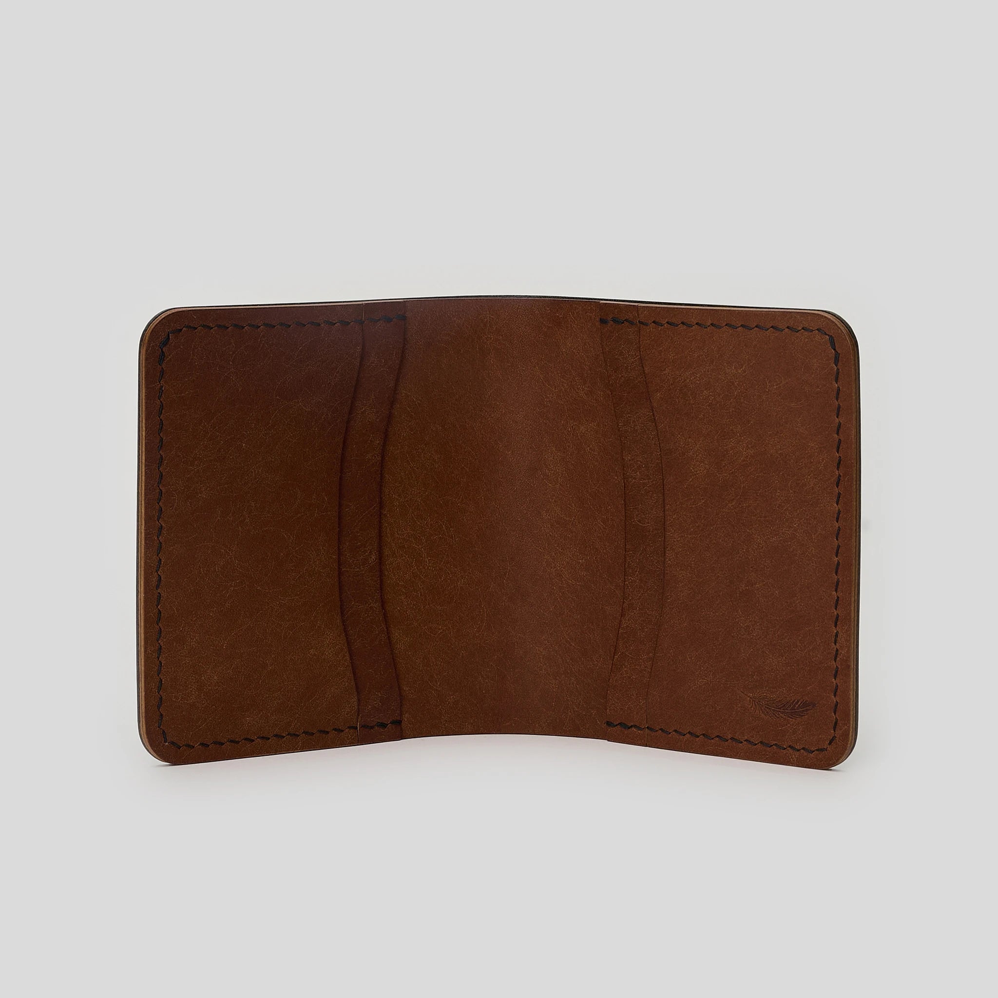 Pueblo Leather Slim Bifold Wallet