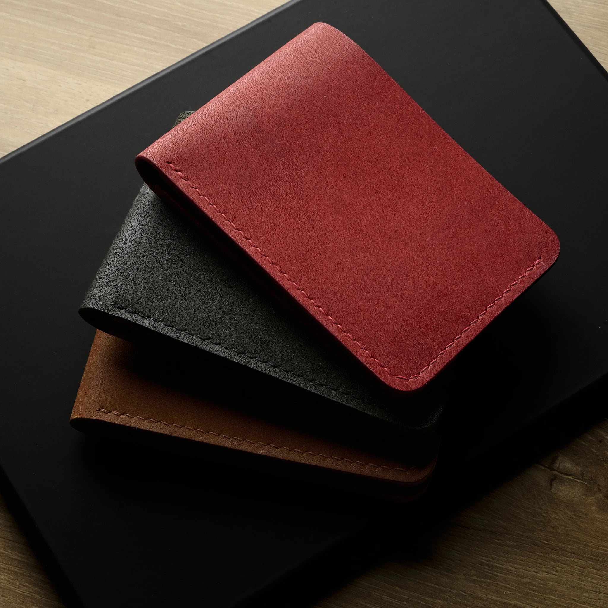 Minimalist Pueblo Leather Bifold Wallet