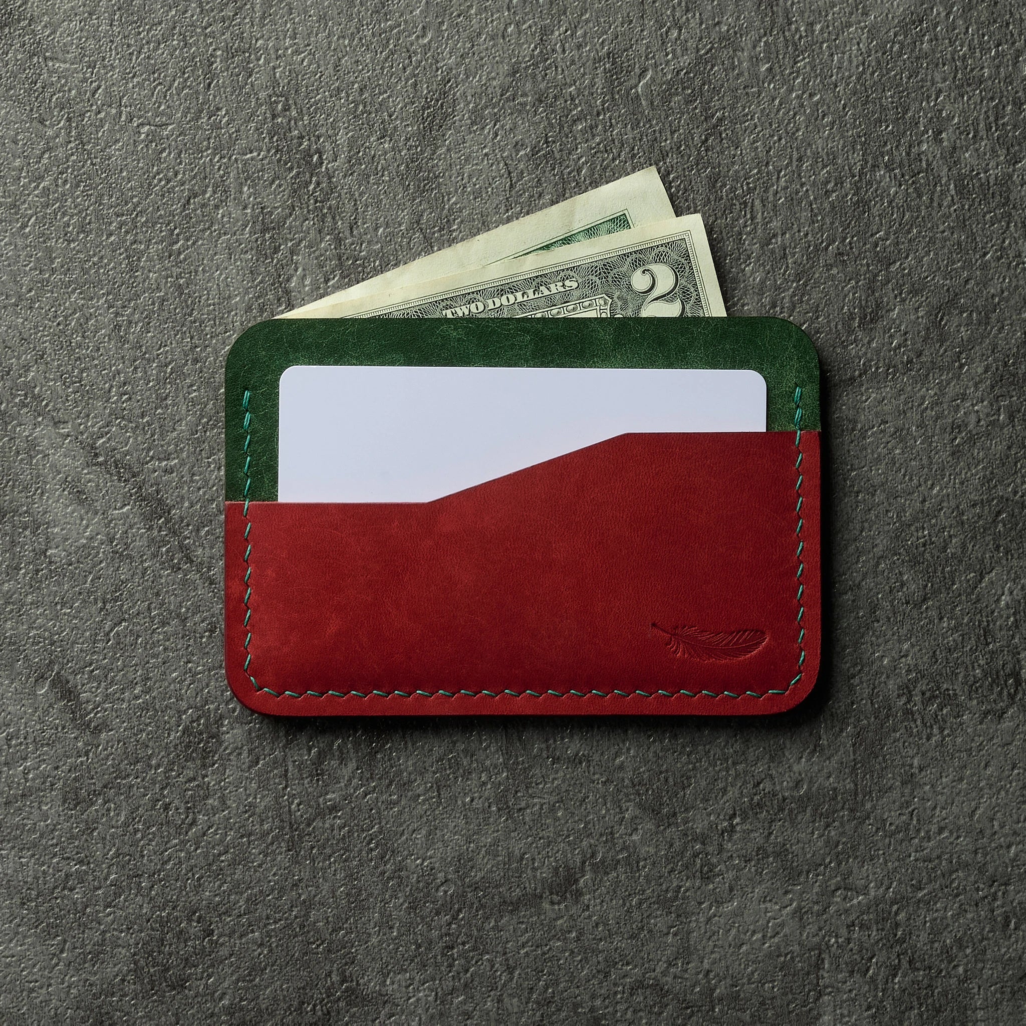 Pueblo Leather Card Holder Ver 1