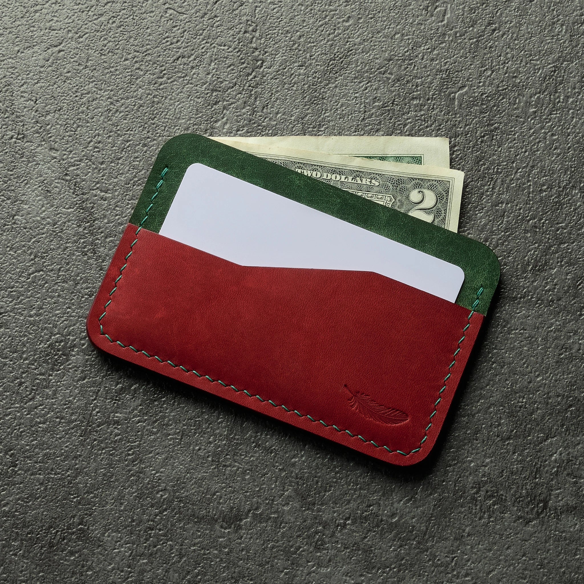 Pueblo Leather Card Holder Ver 1