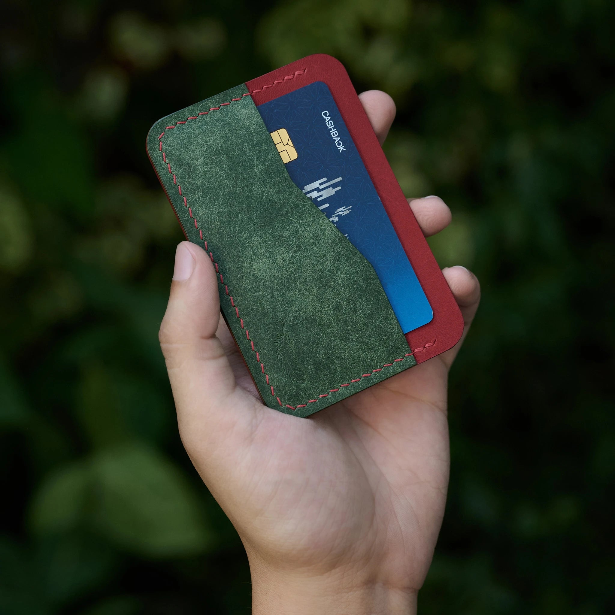 Pueblo Leather Card Holder Ver 1