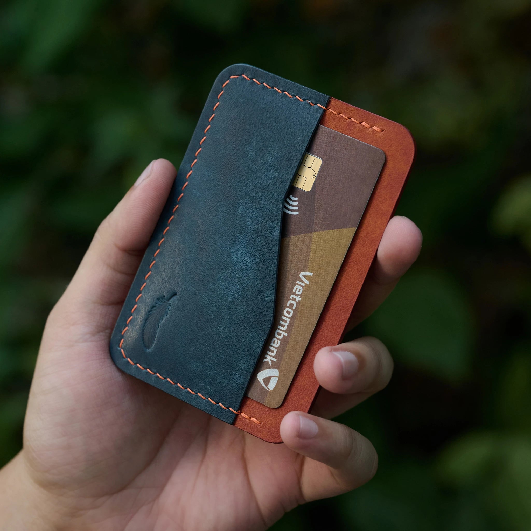 Pueblo Leather Card Holder Ver 1