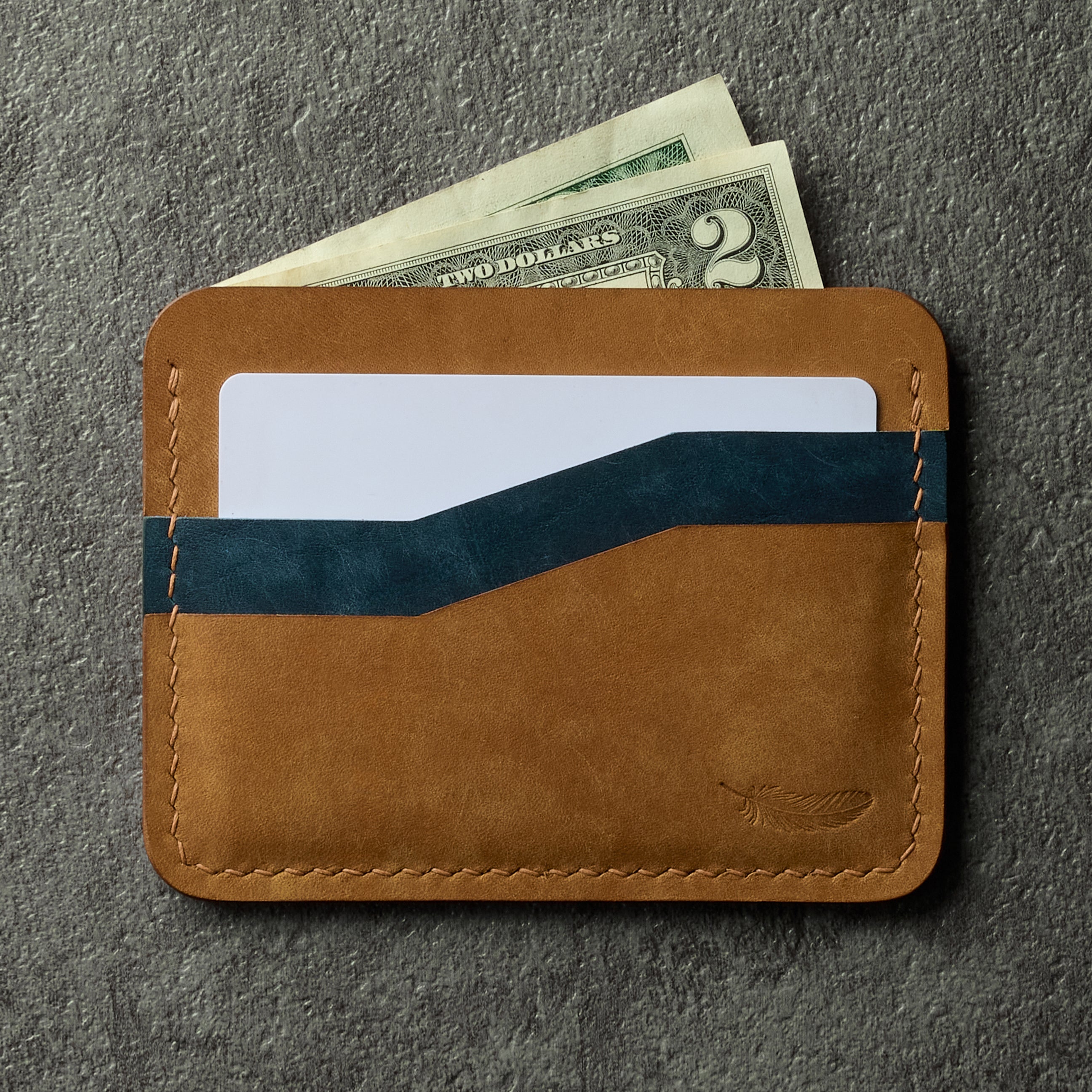 Pueblo Leather Card Holder Ver 2