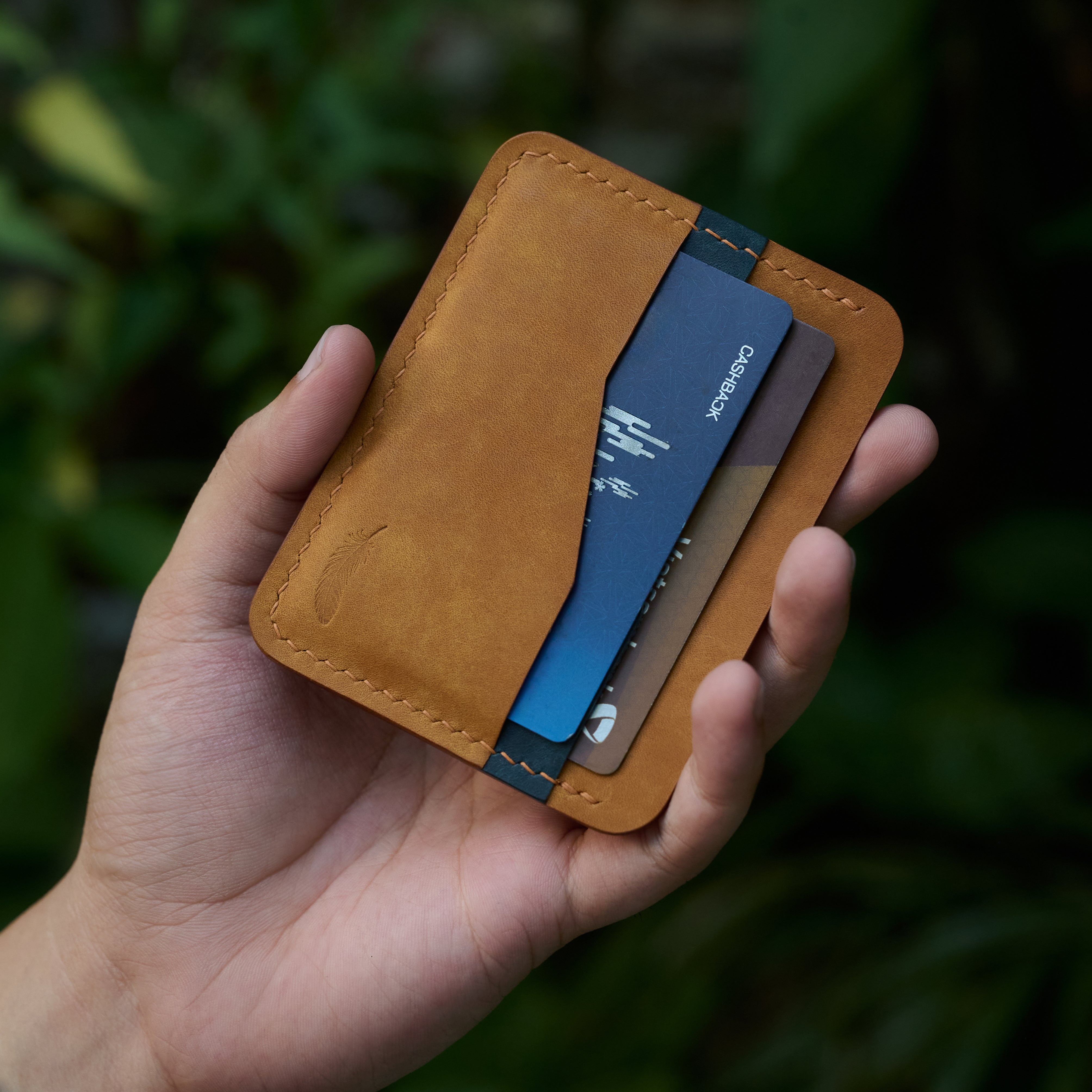 Pueblo Leather Card Holder Ver 2