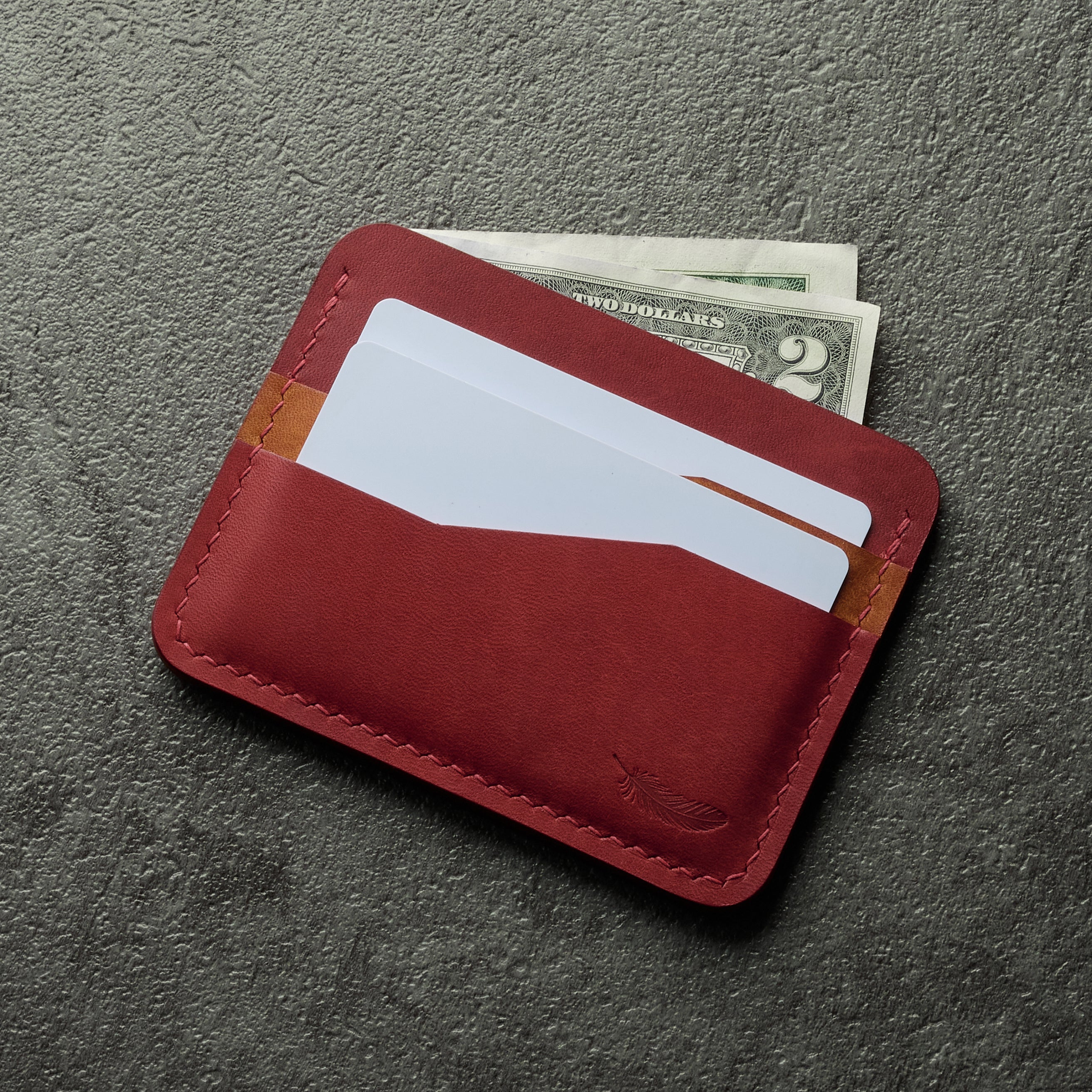 Pueblo Leather Card Holder Ver 2