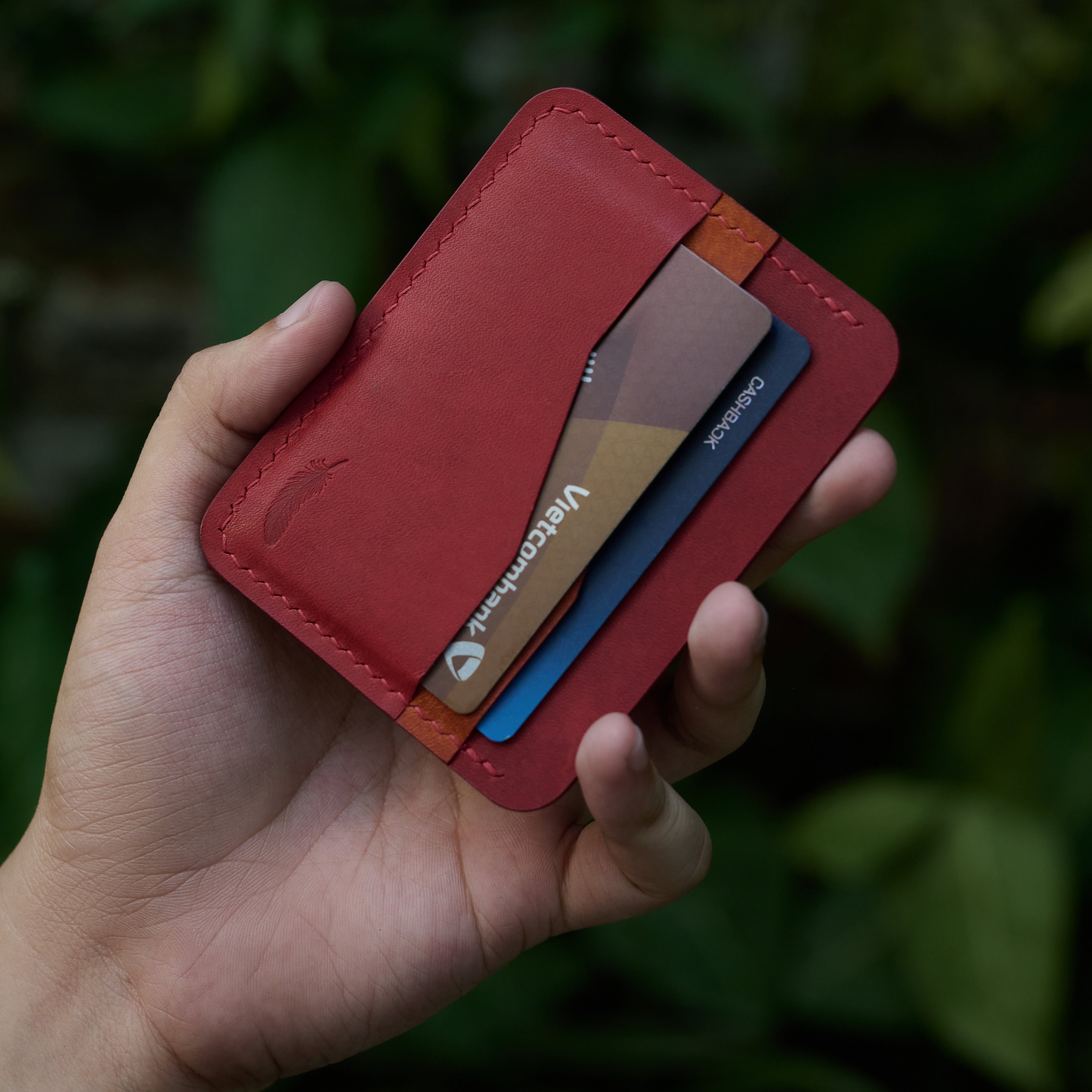 Pueblo Leather Card Holder Ver 2