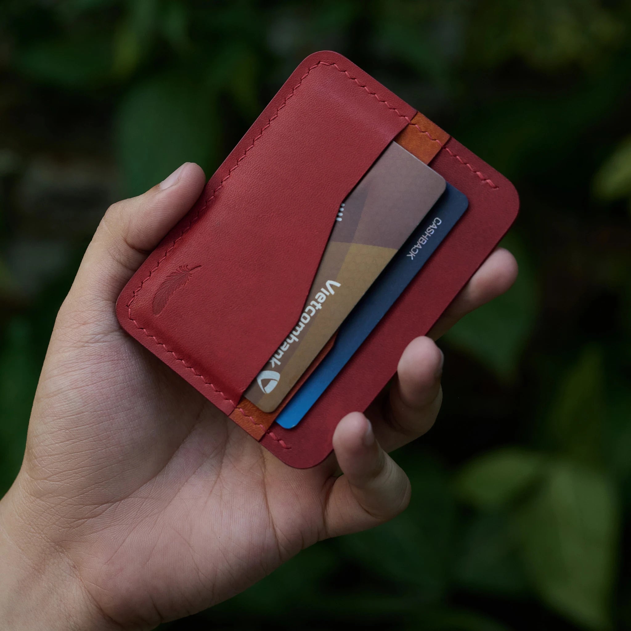 Pueblo Leather Card Holder Ver 2
