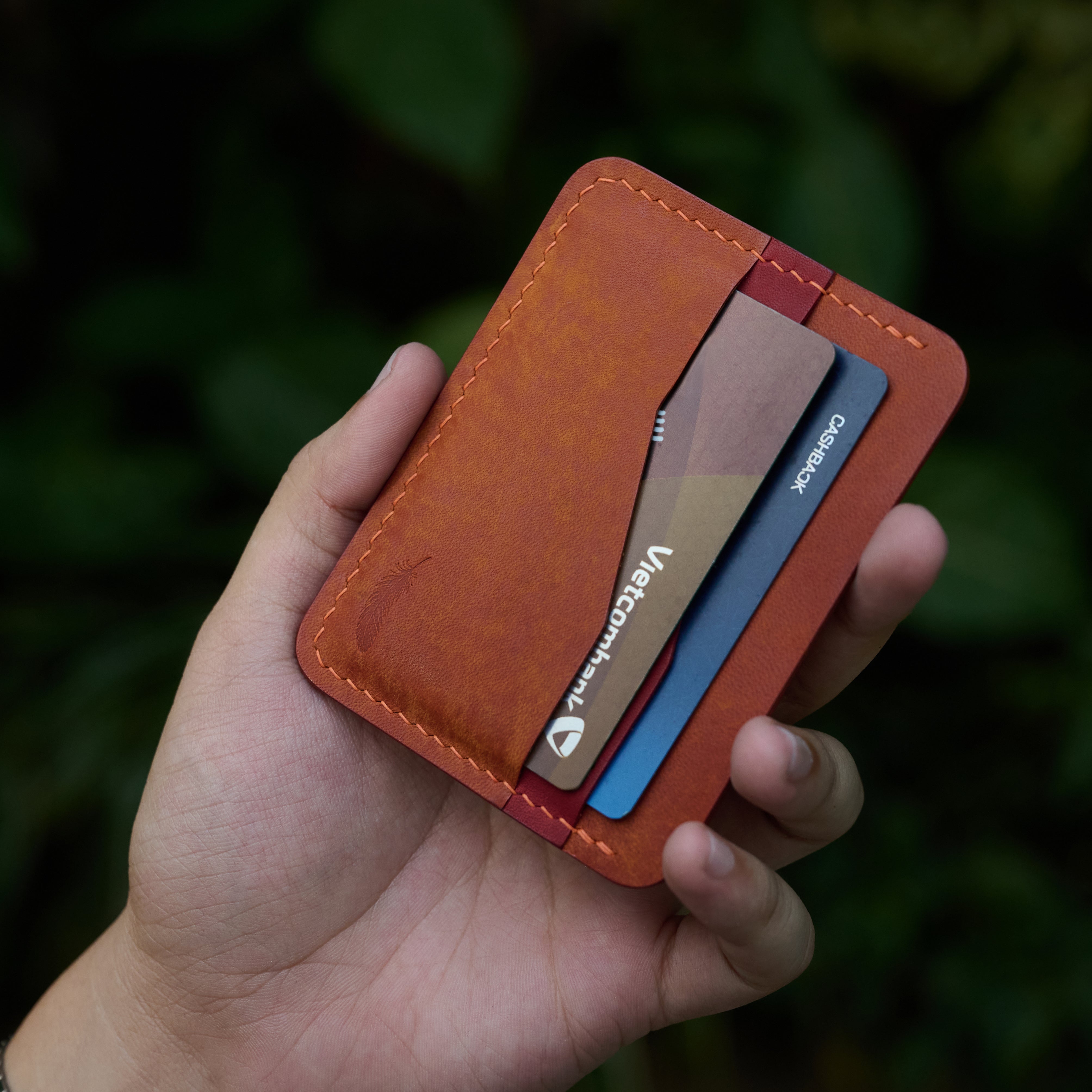 Pueblo Leather Card Holder Ver 2