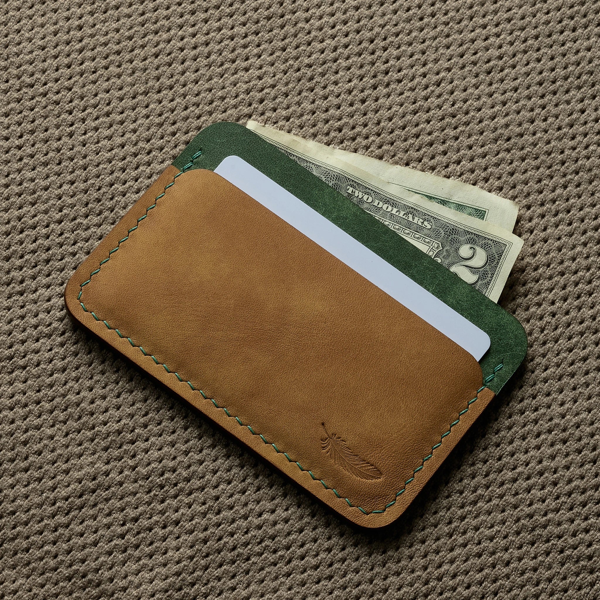 Pueblo Leather Card Holder Ver 3