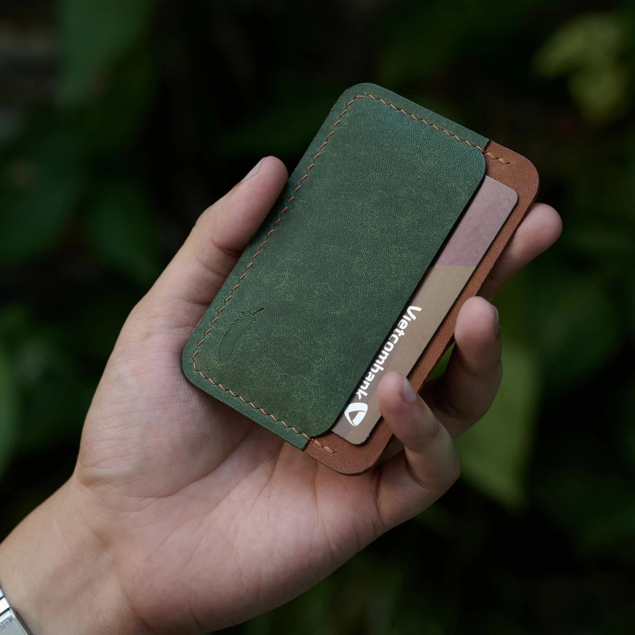 Pueblo Leather Card Holder Ver 3