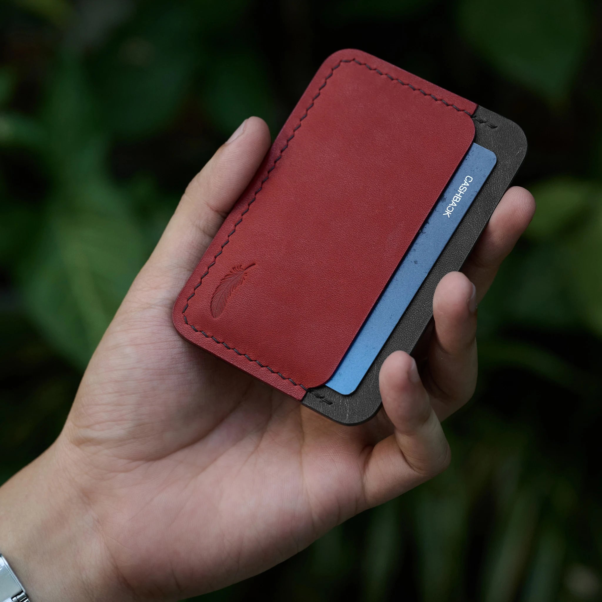 Pueblo Leather Card Holder Ver 3