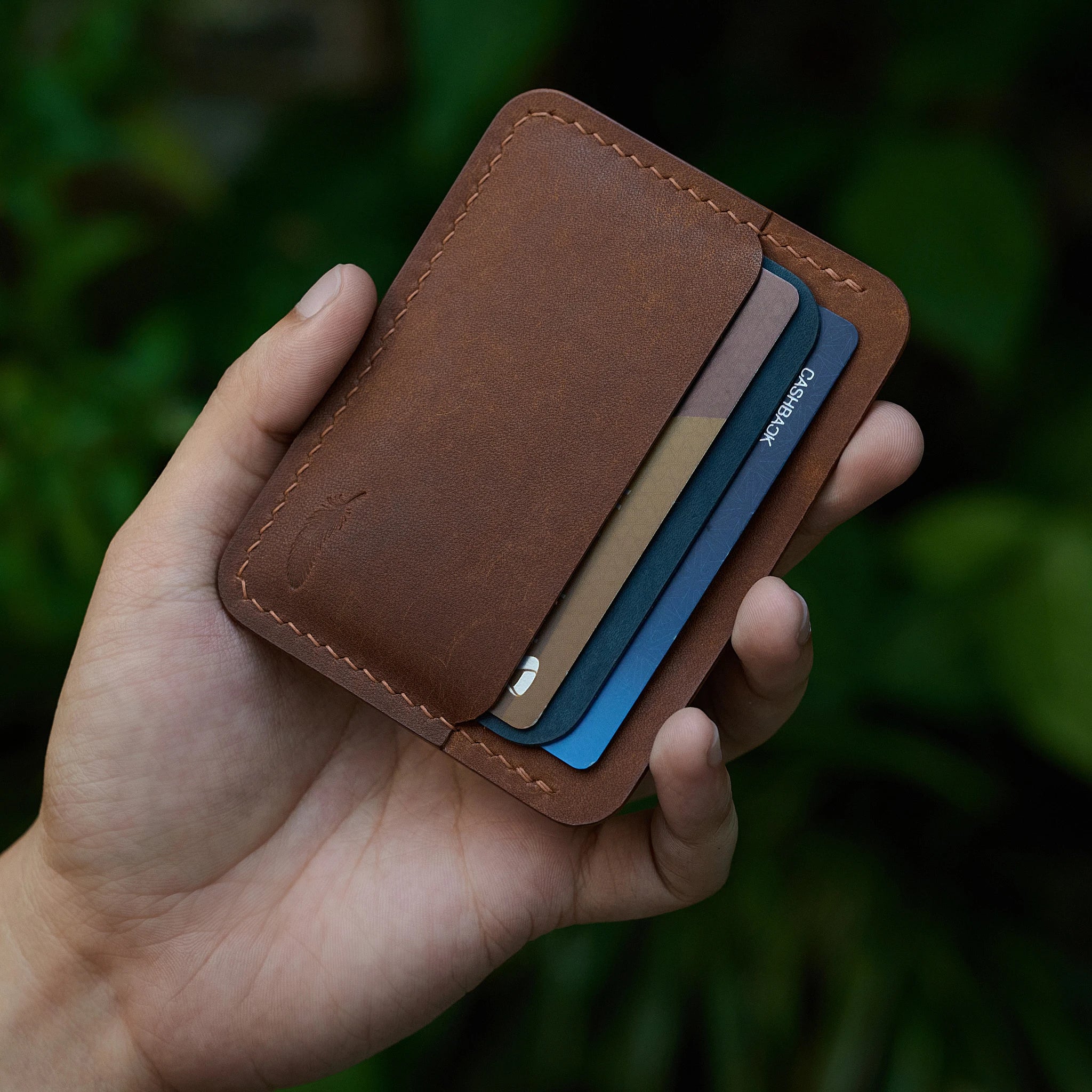 Pueblo Leather Card Holder Ver 4