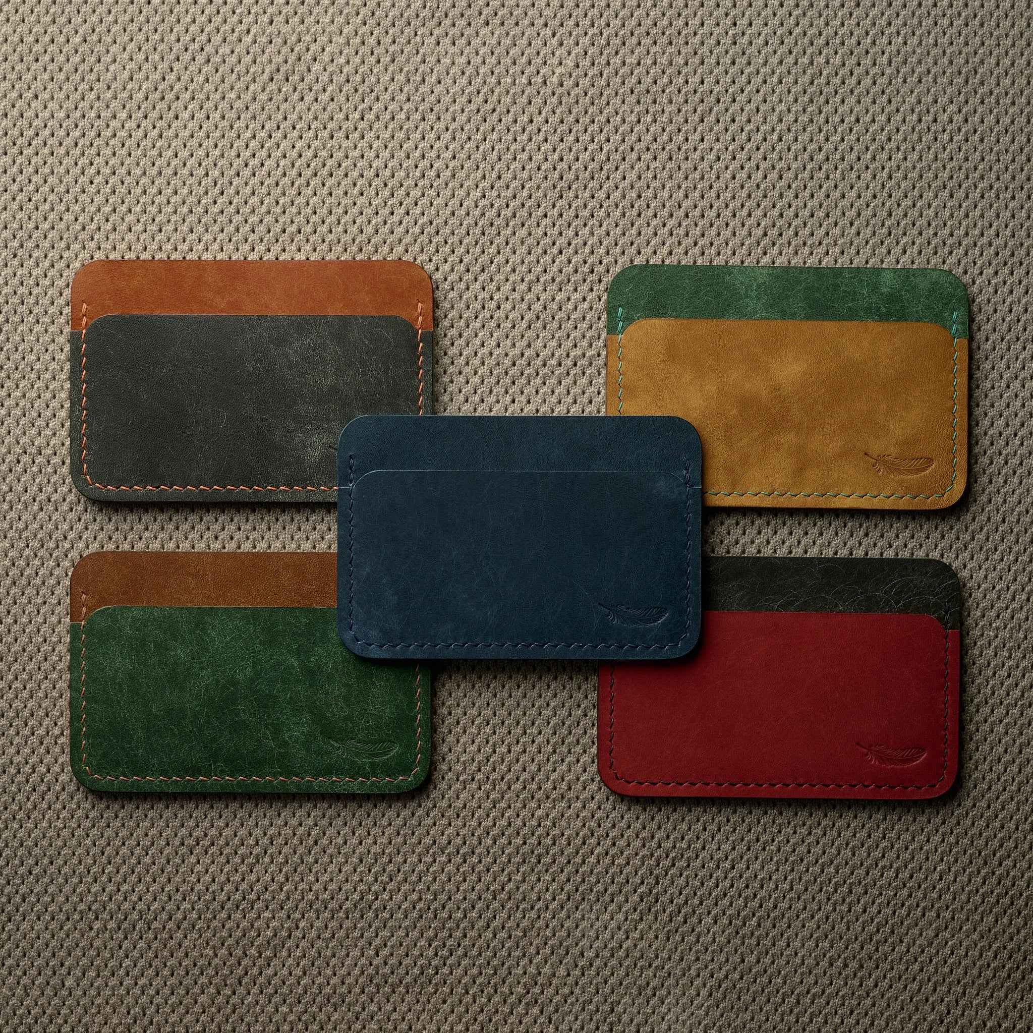 Pueblo Leather Card Holder Ver 3