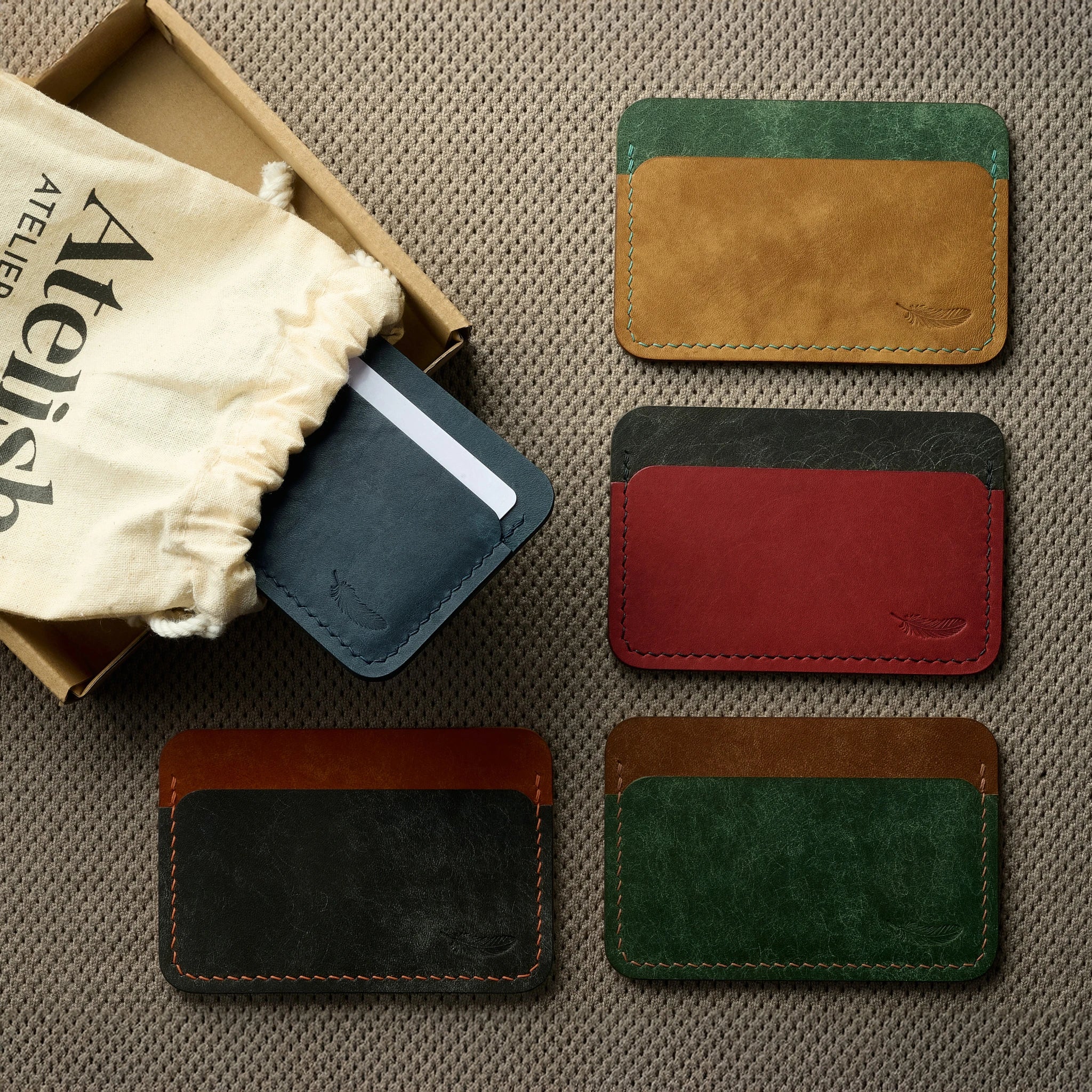 Pueblo Leather Card Holder Ver 3