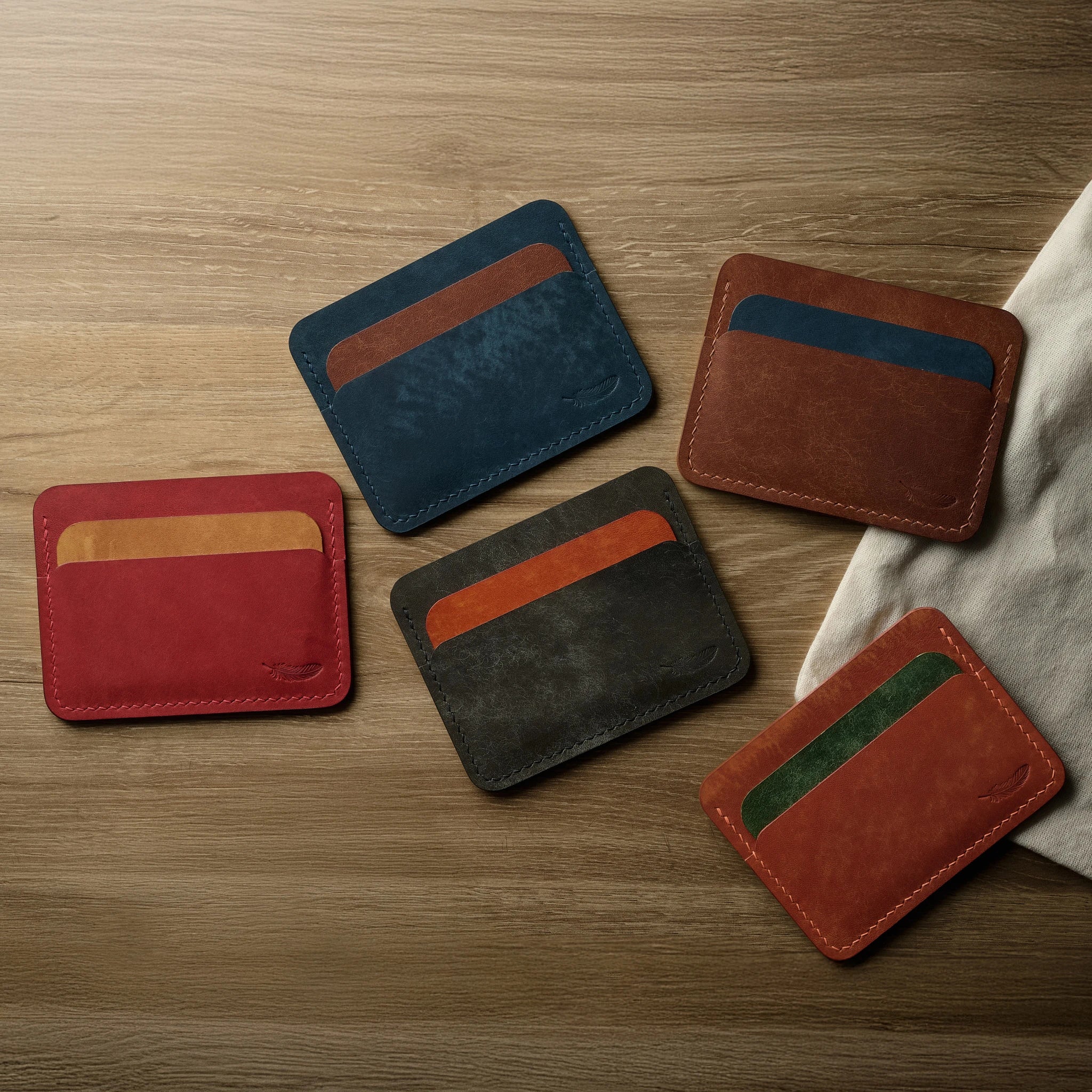 Pueblo Leather Card Holder Ver 4