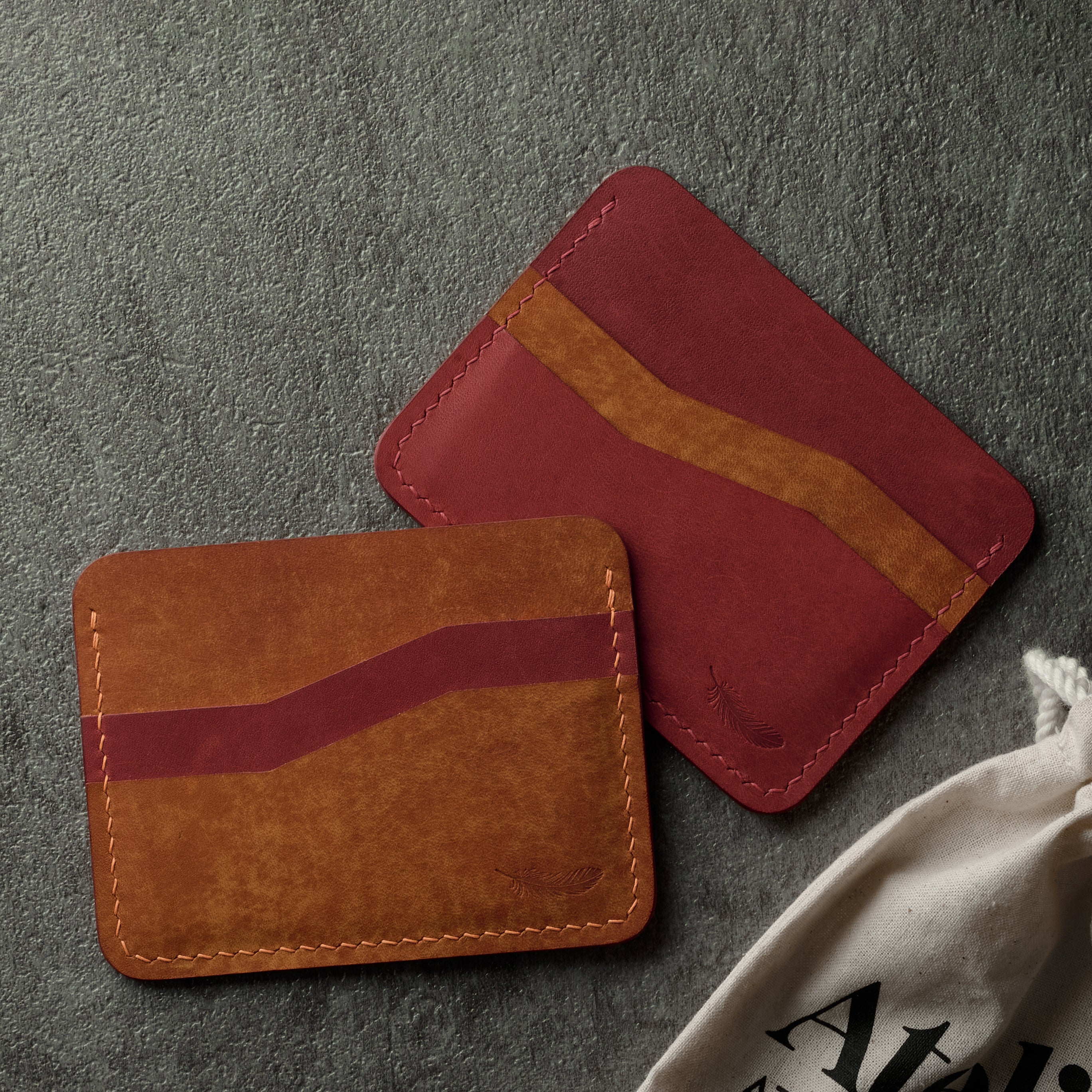 Pueblo Leather Card Holder Ver 2