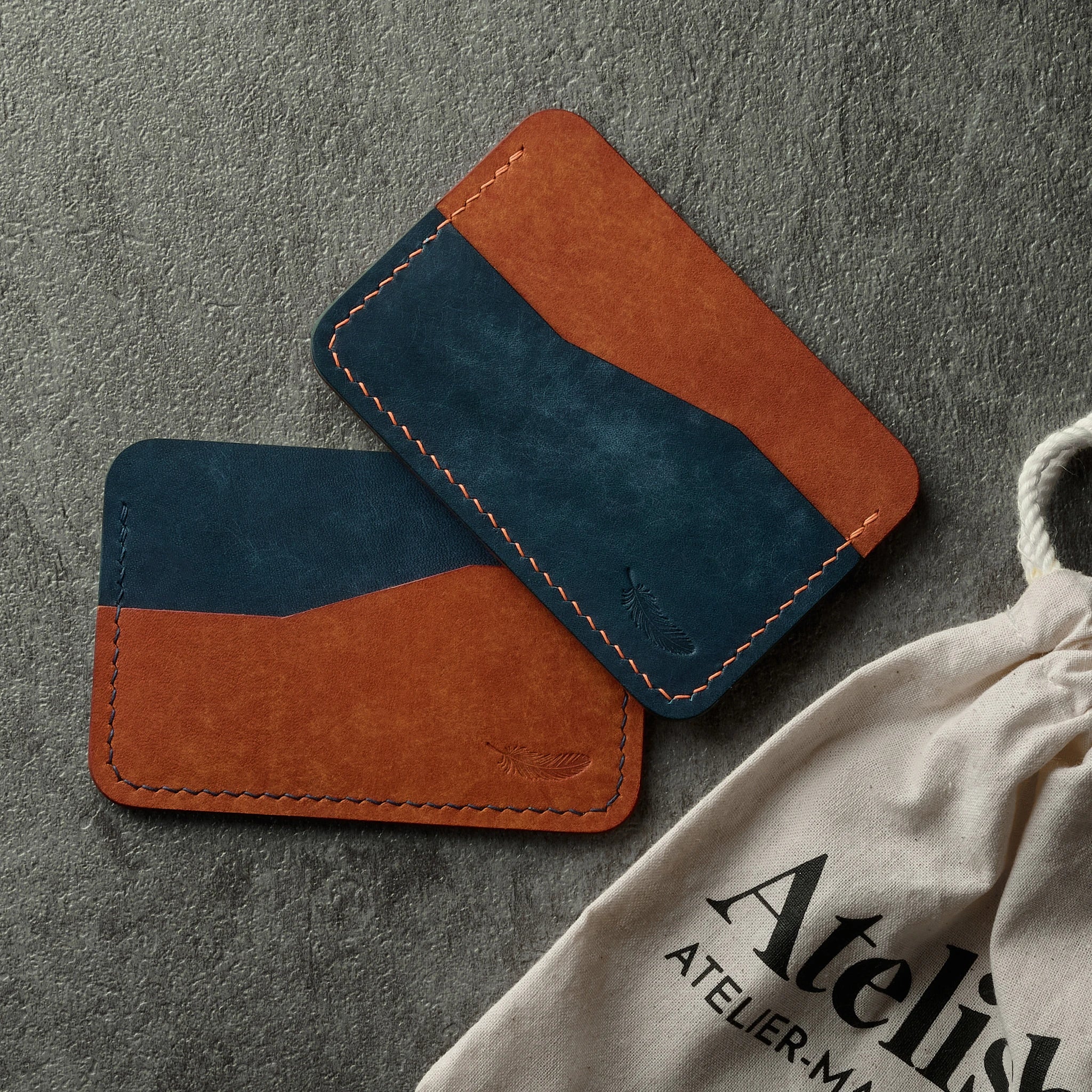 Pueblo Leather Card Holder Ver 1
