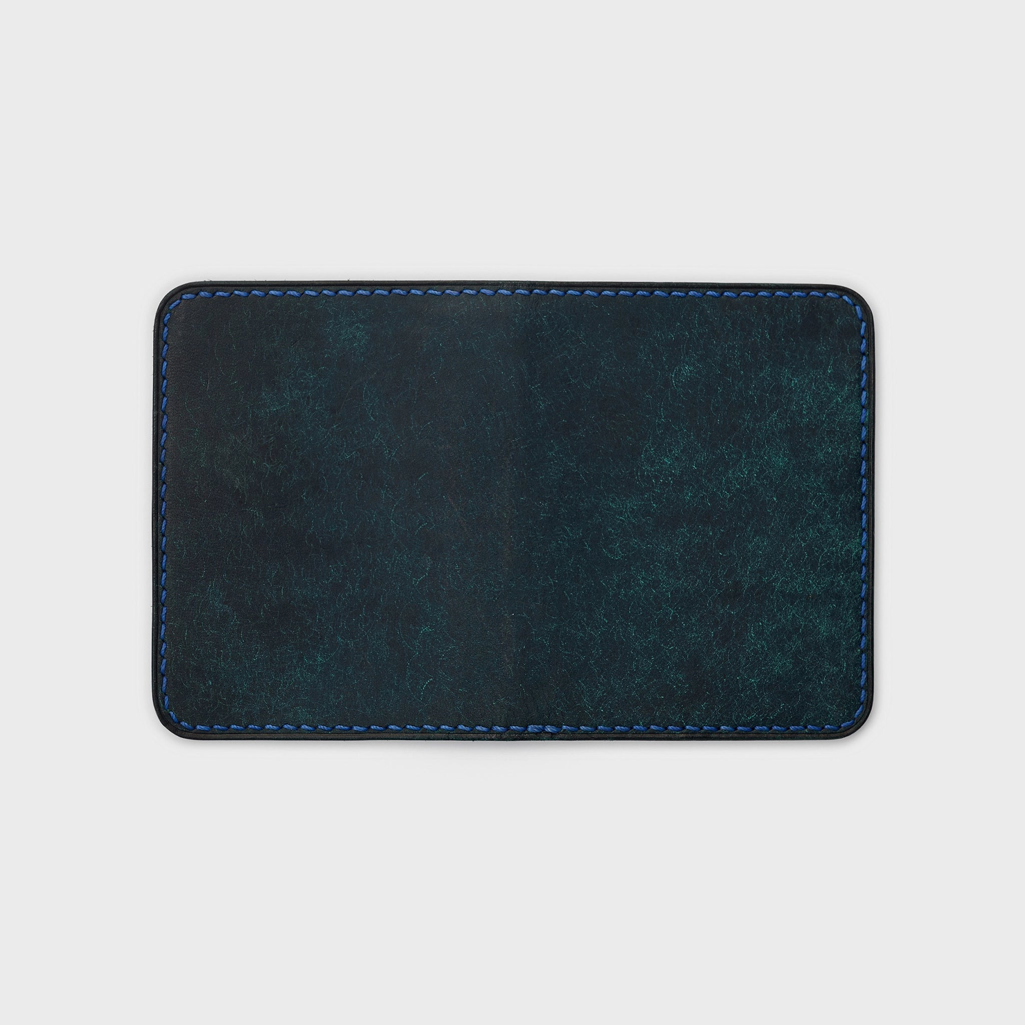 Pueblo Leather Vertical Bifold Card Holder Ver 2